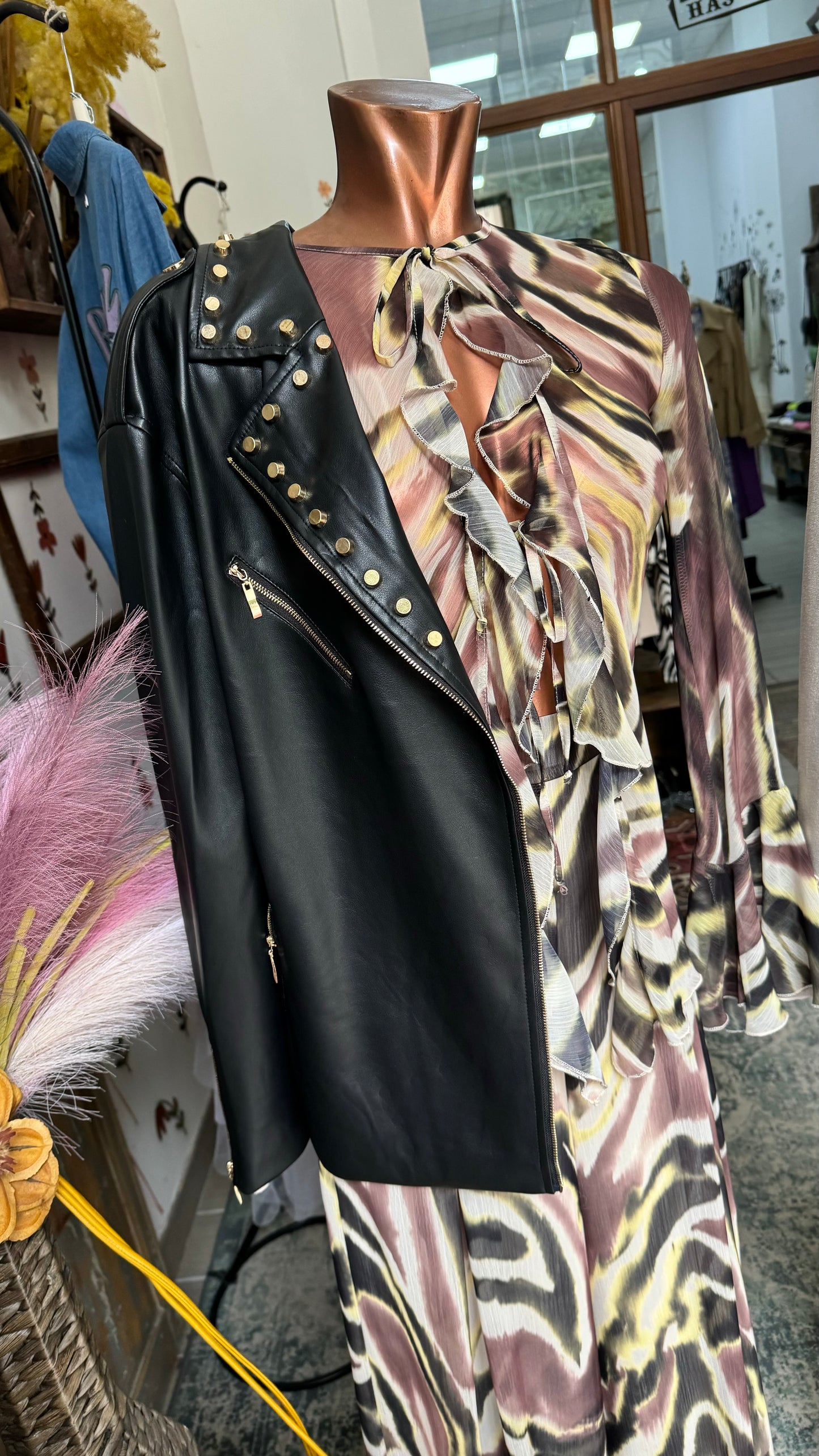 Camicia animalier