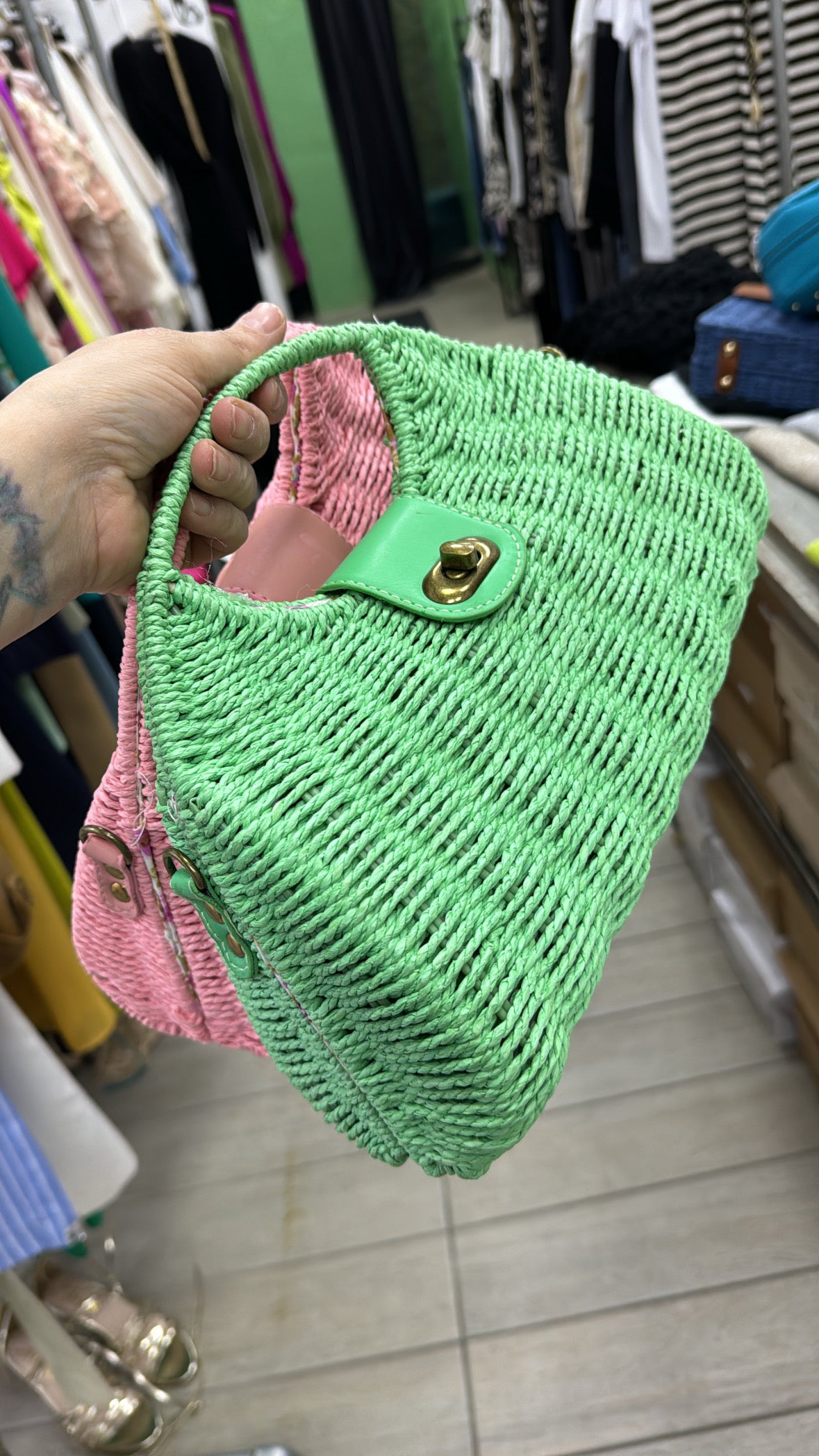 Borsa in rafia