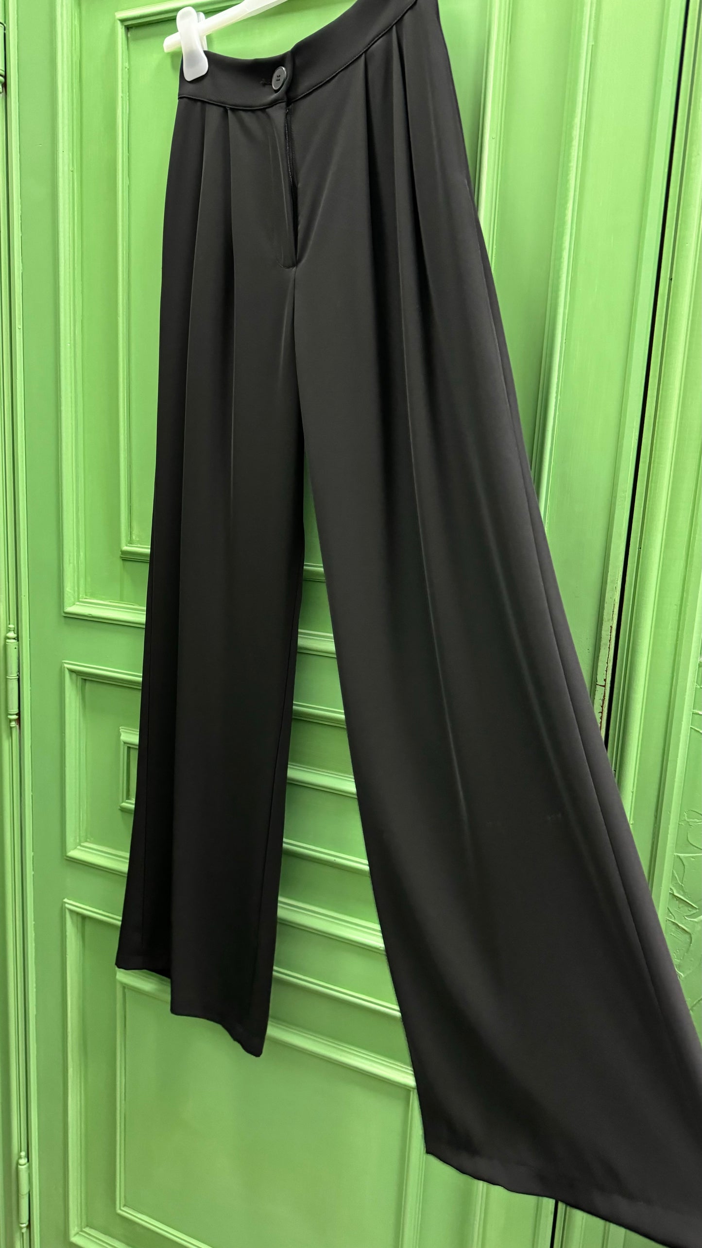 Pantalone palazzo liscio
