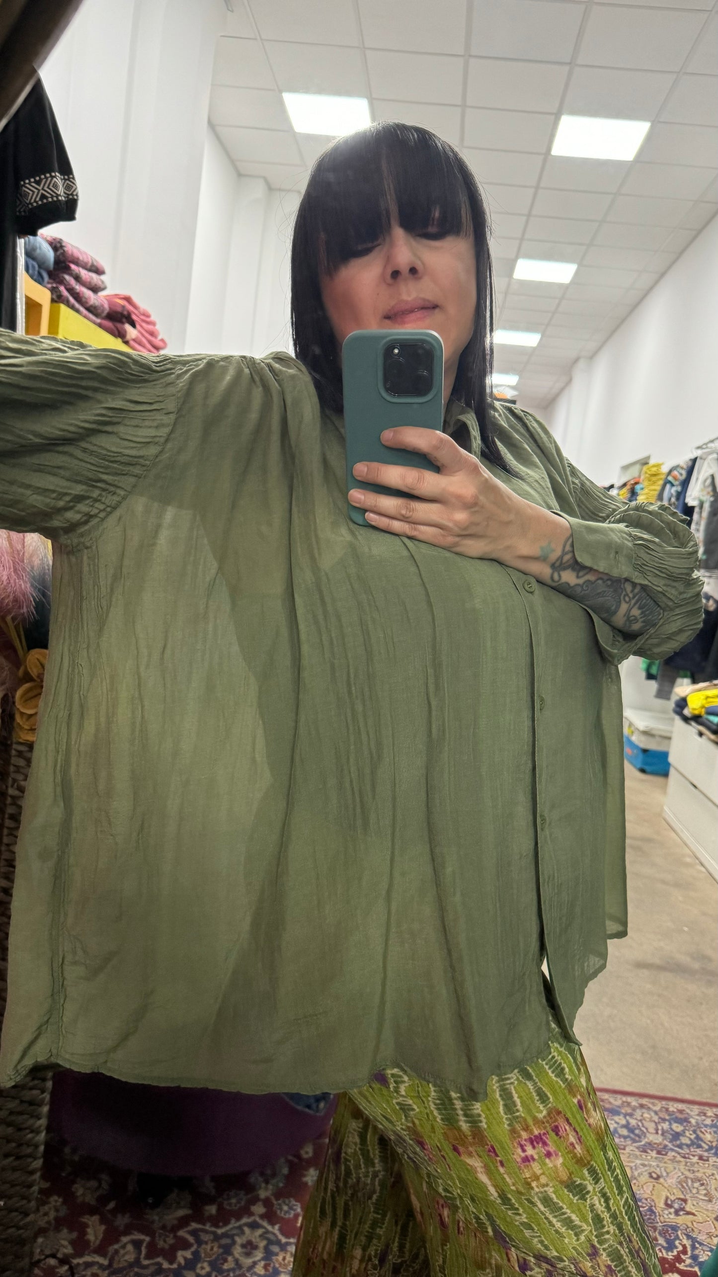 Camicia over militare