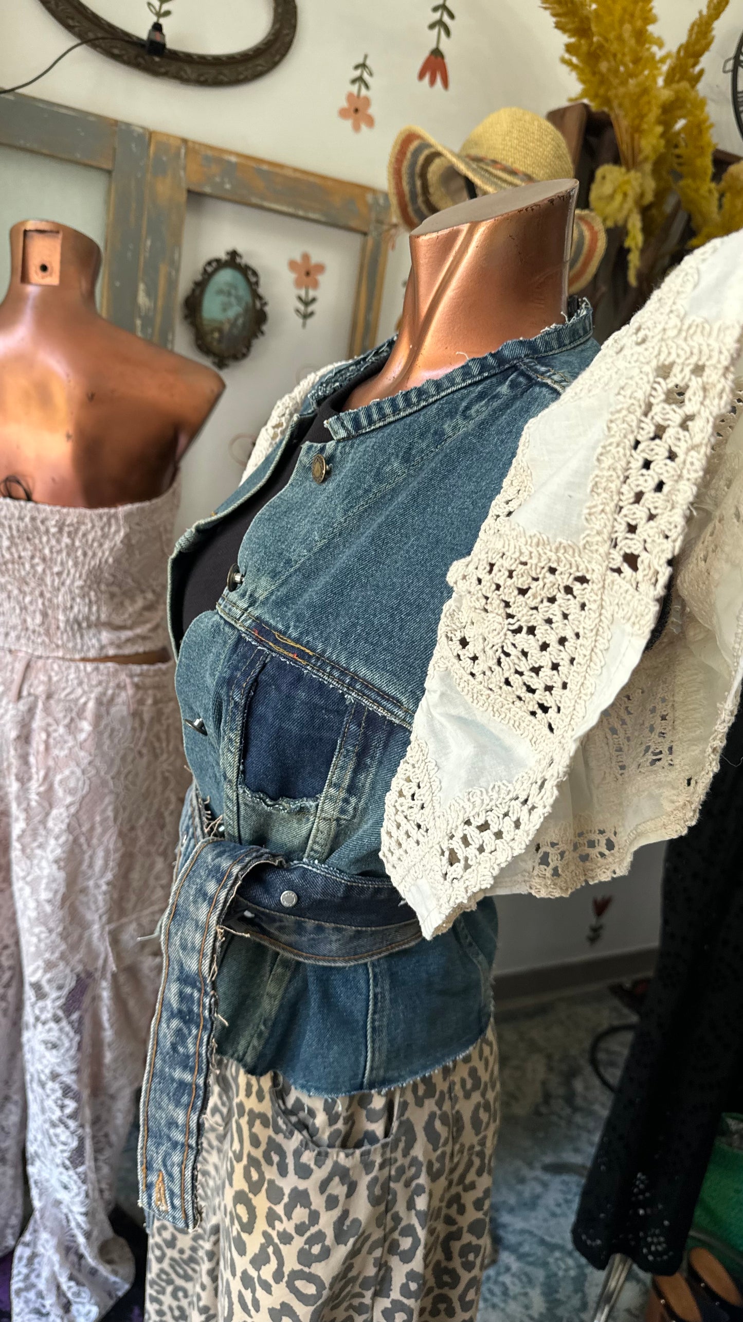 Gilet in jeans