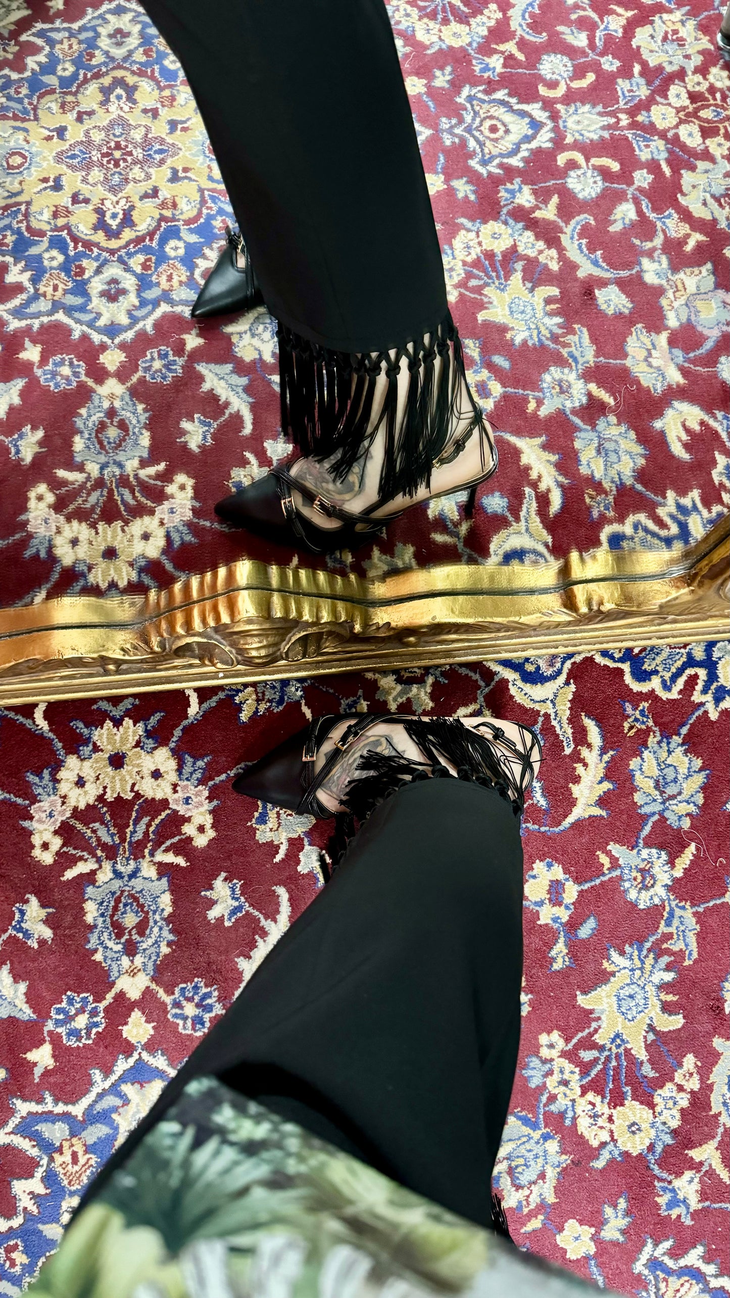 Pantalone frange