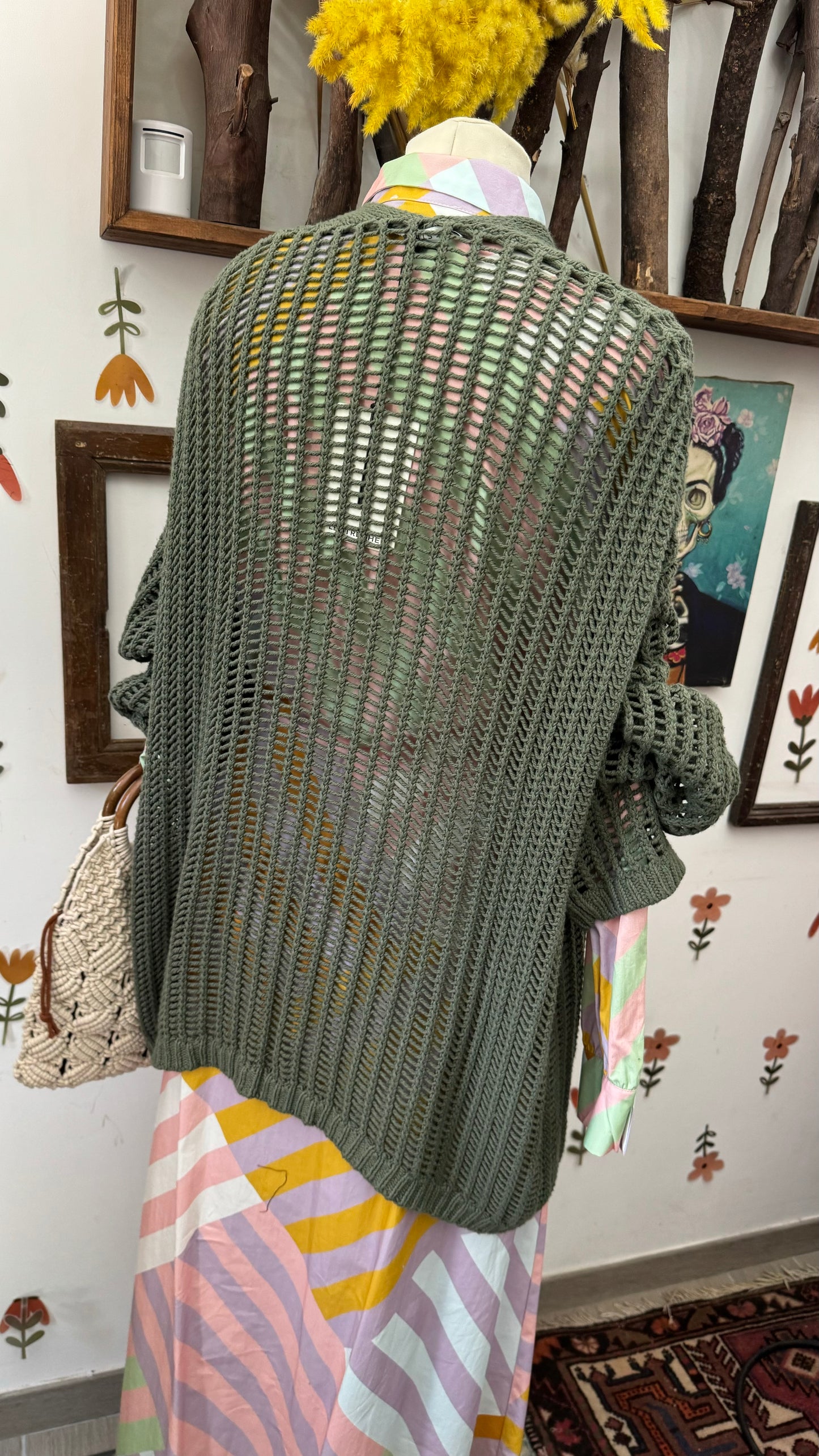 Cardigan rete