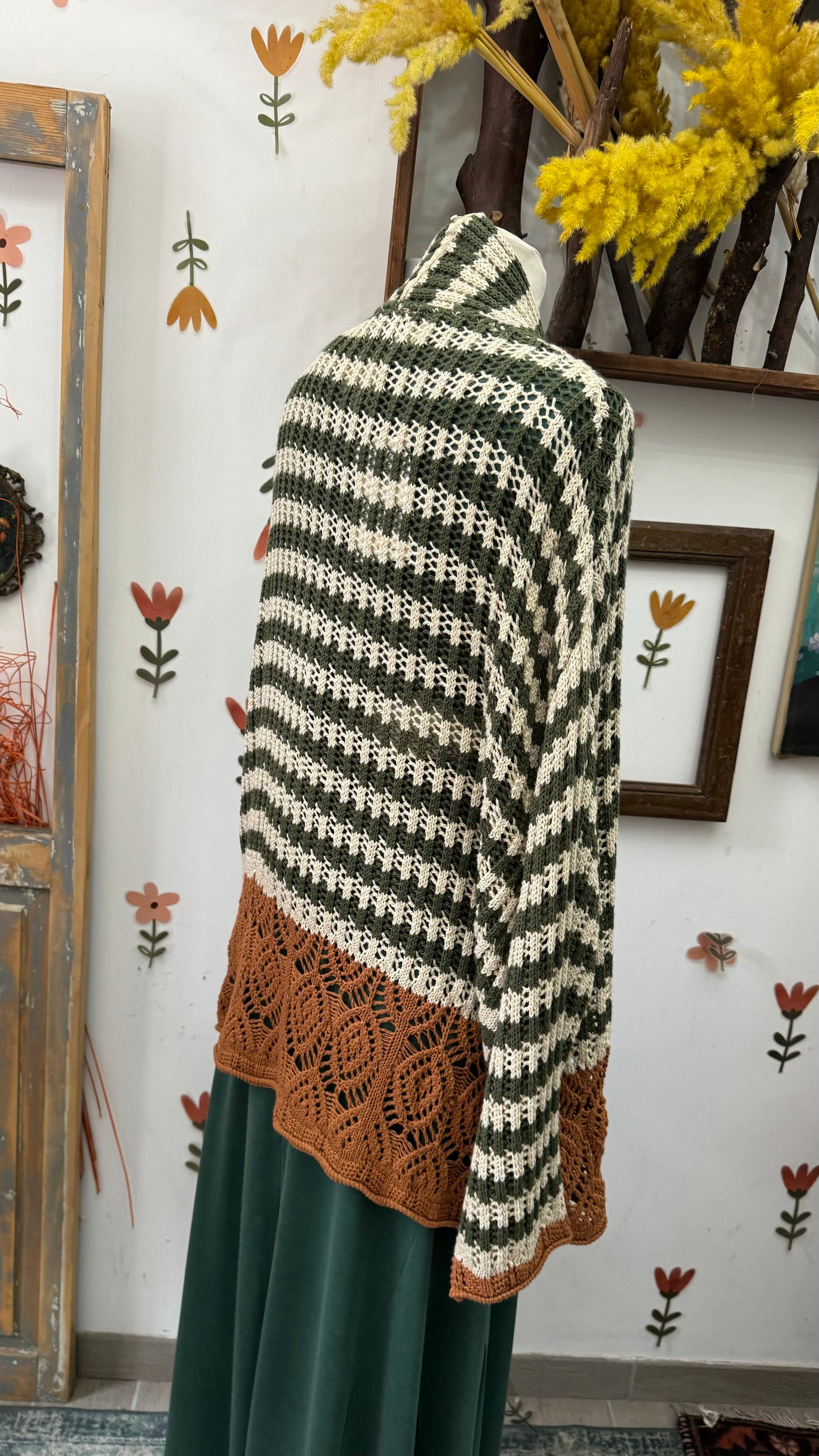 Cardigan righe