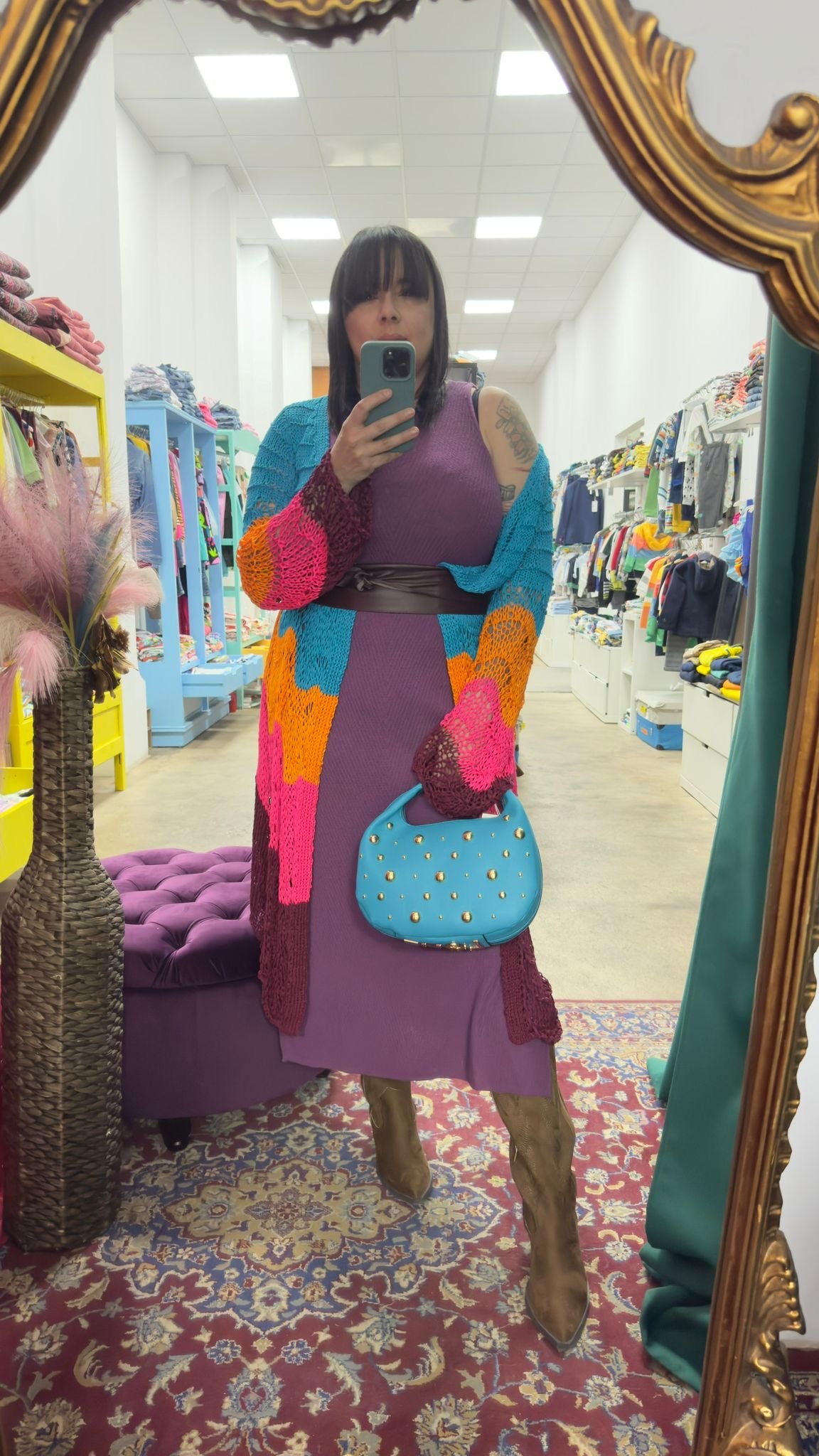 Cardigan uncinetto
