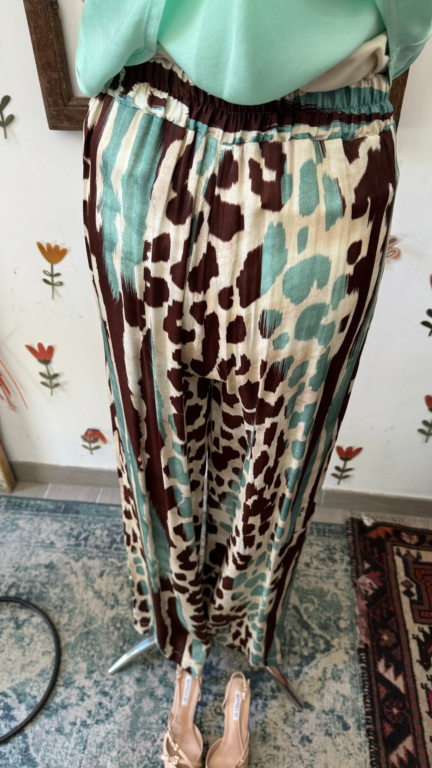 Pantalone animalier