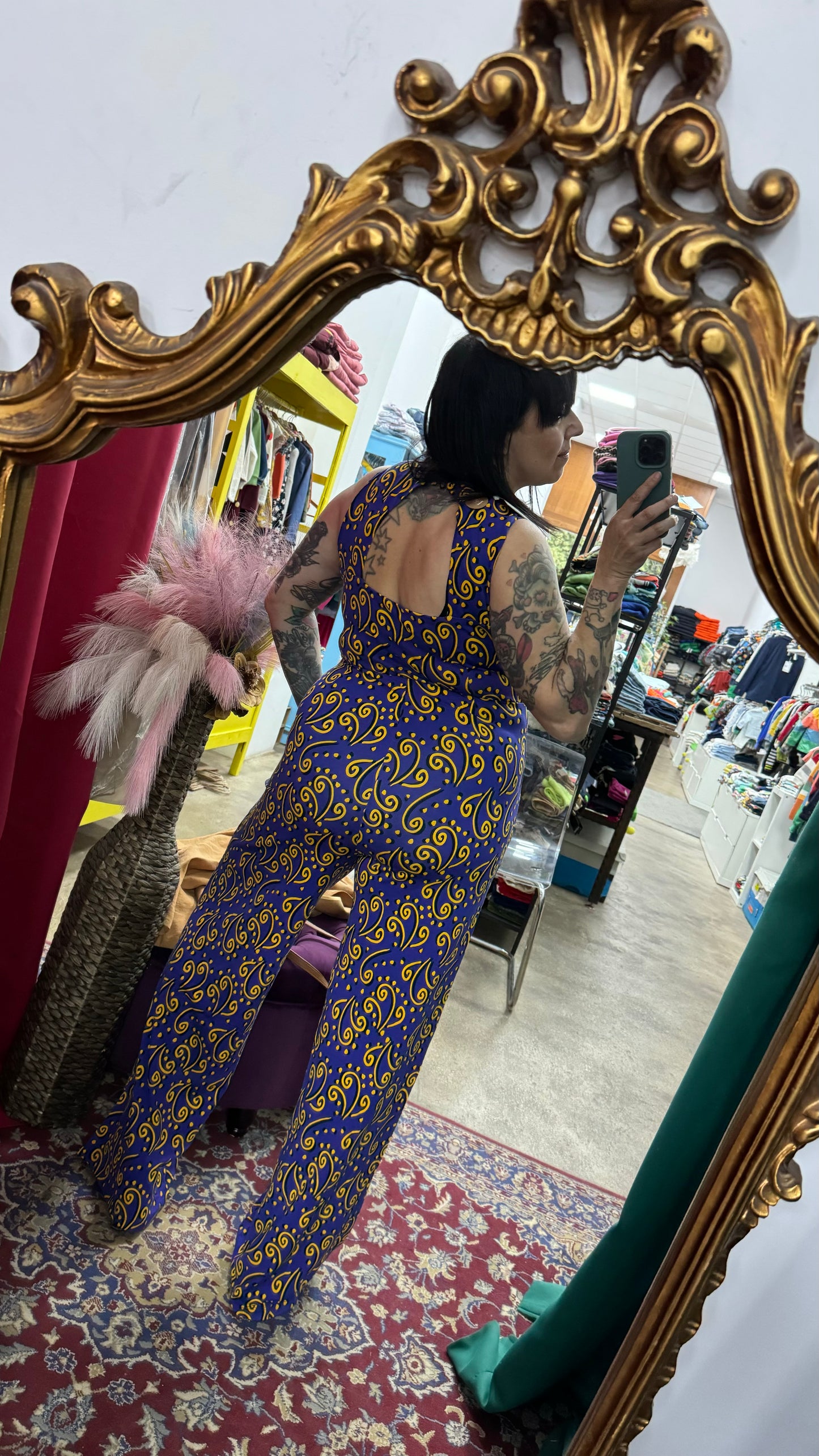 Tuta blu