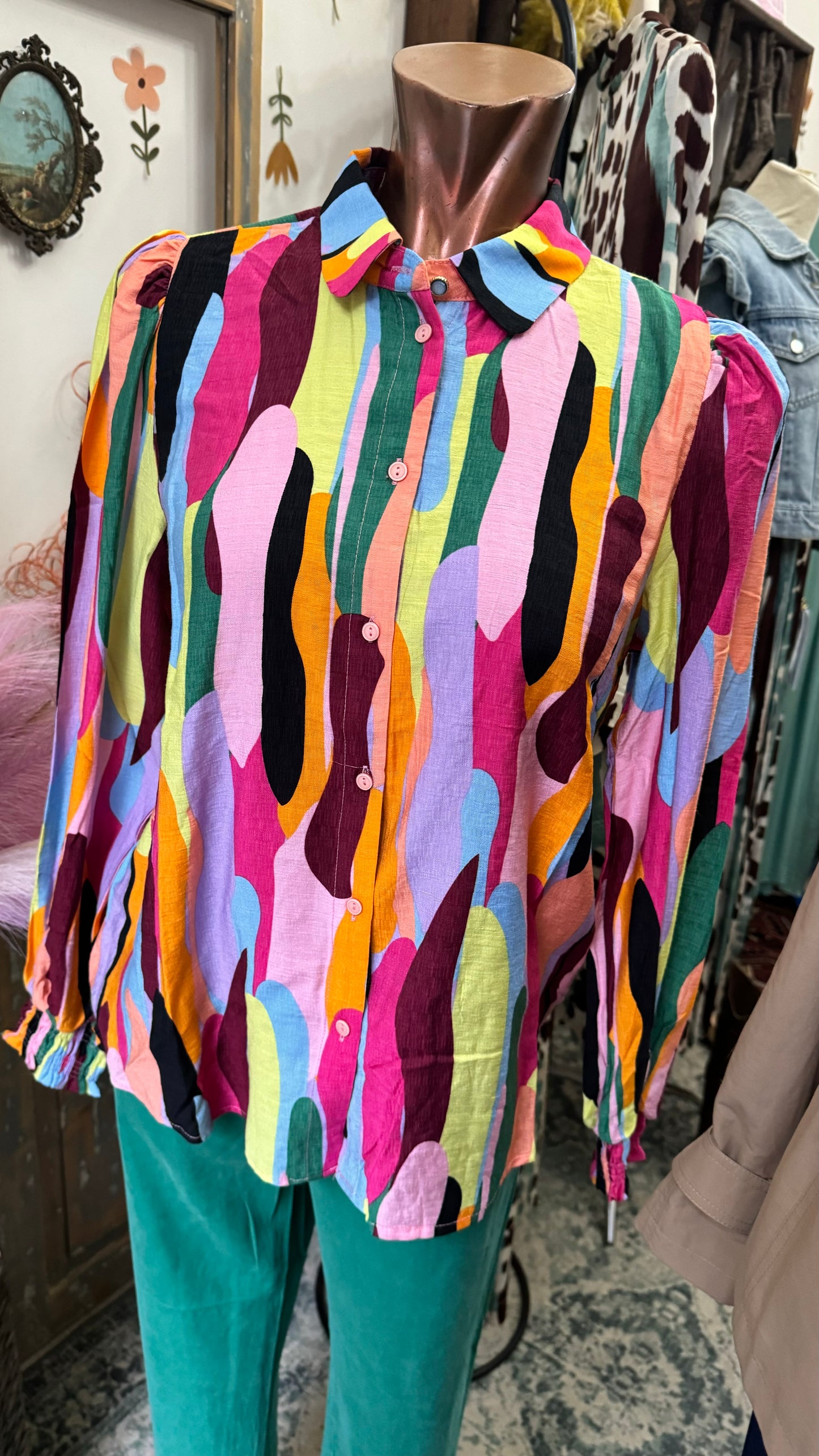 Camicia paint