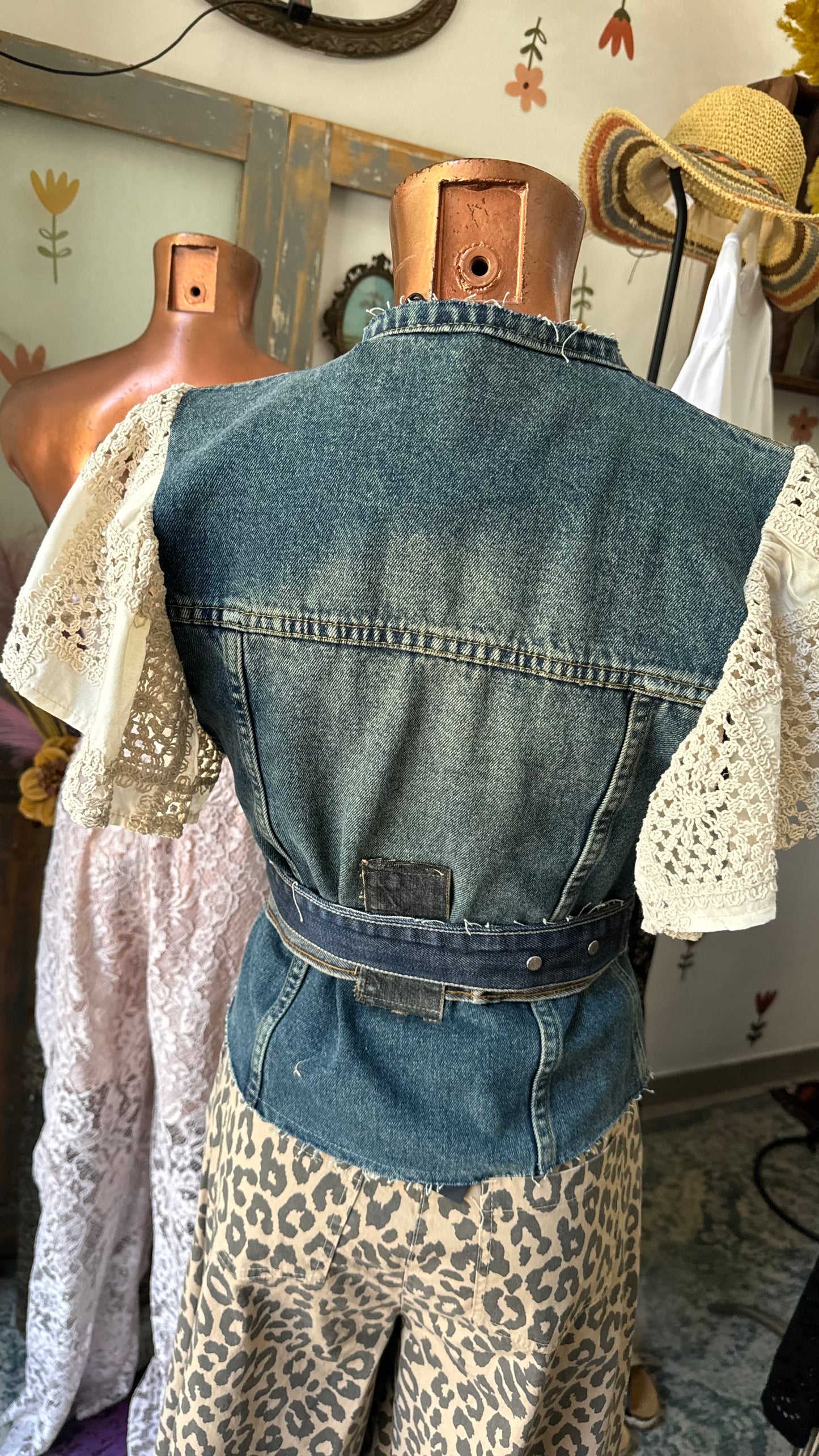 Gilet in jeans