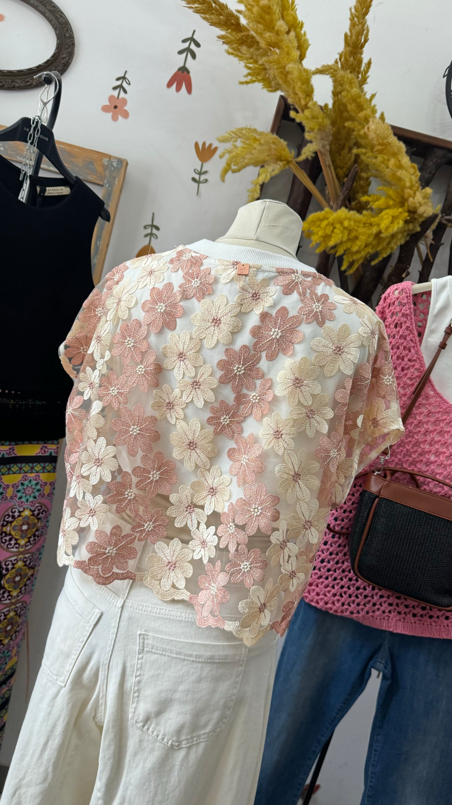 T-shirt con toulle