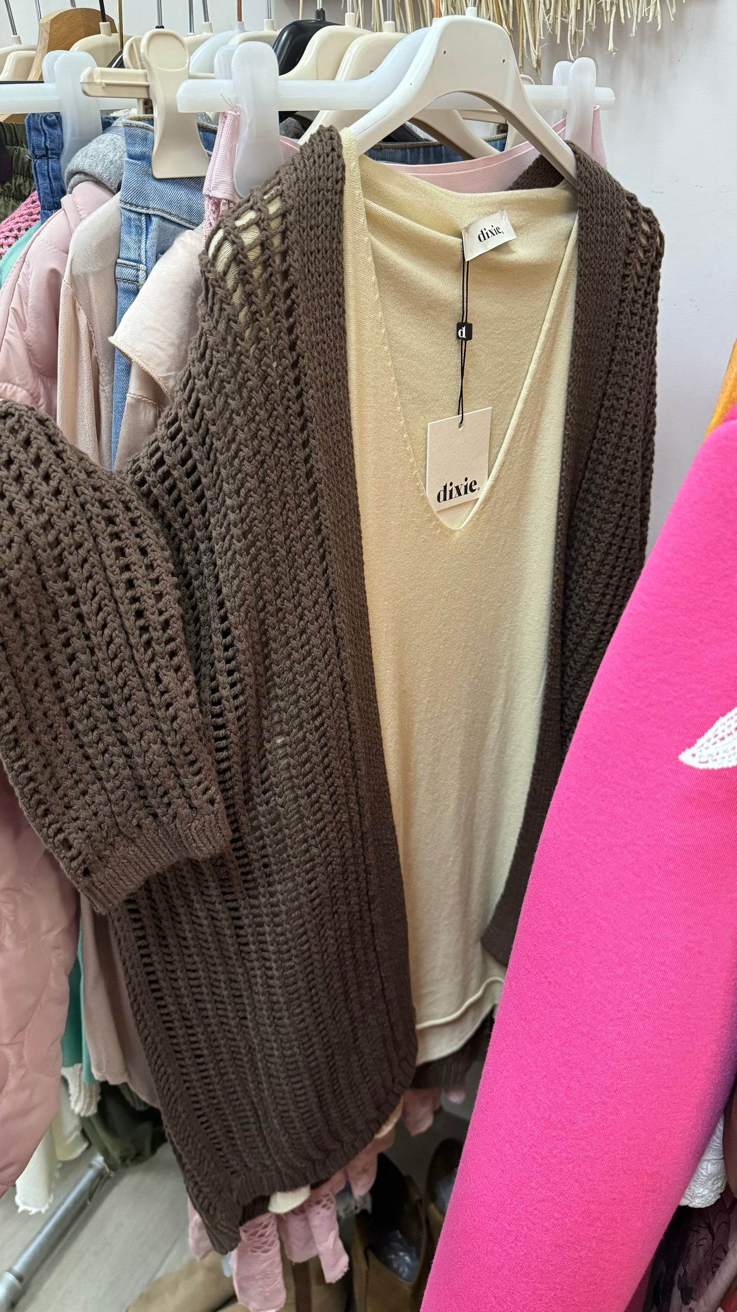 Cardigan rete