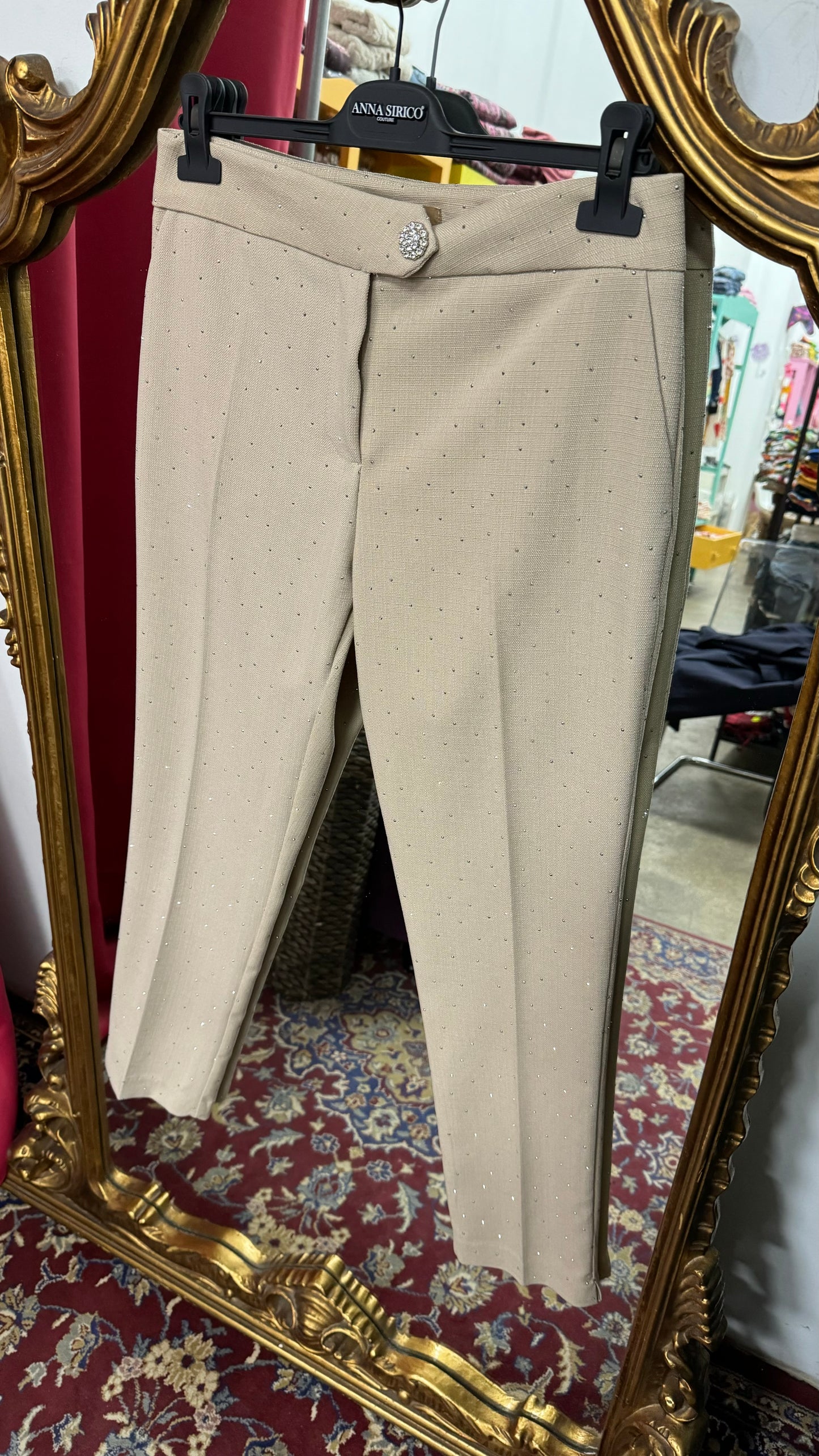 Pantalone strass