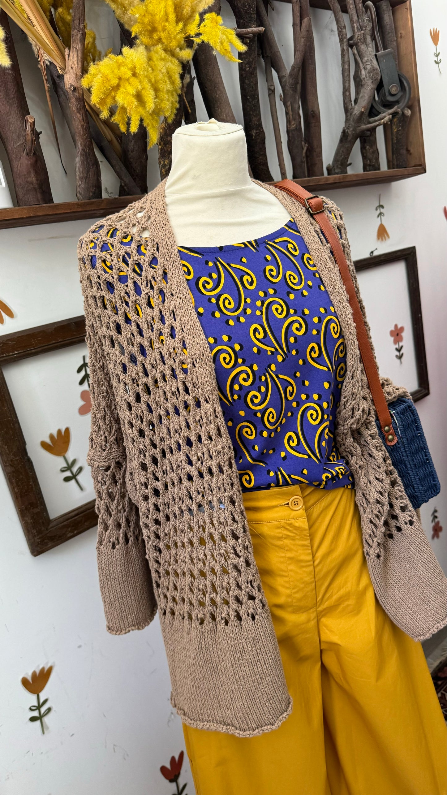 Cardigan rete