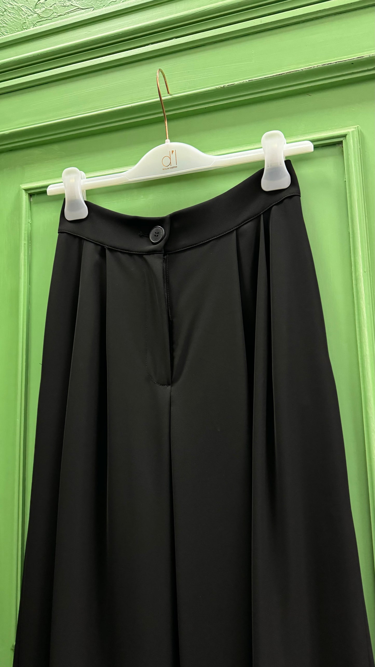 Pantalone palazzo liscio