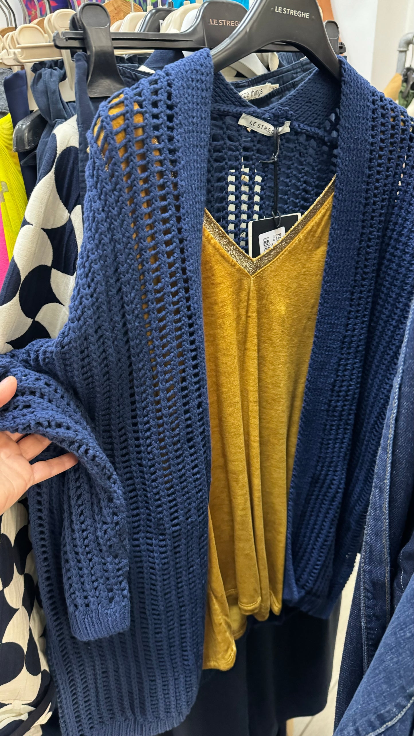 Cardigan rete