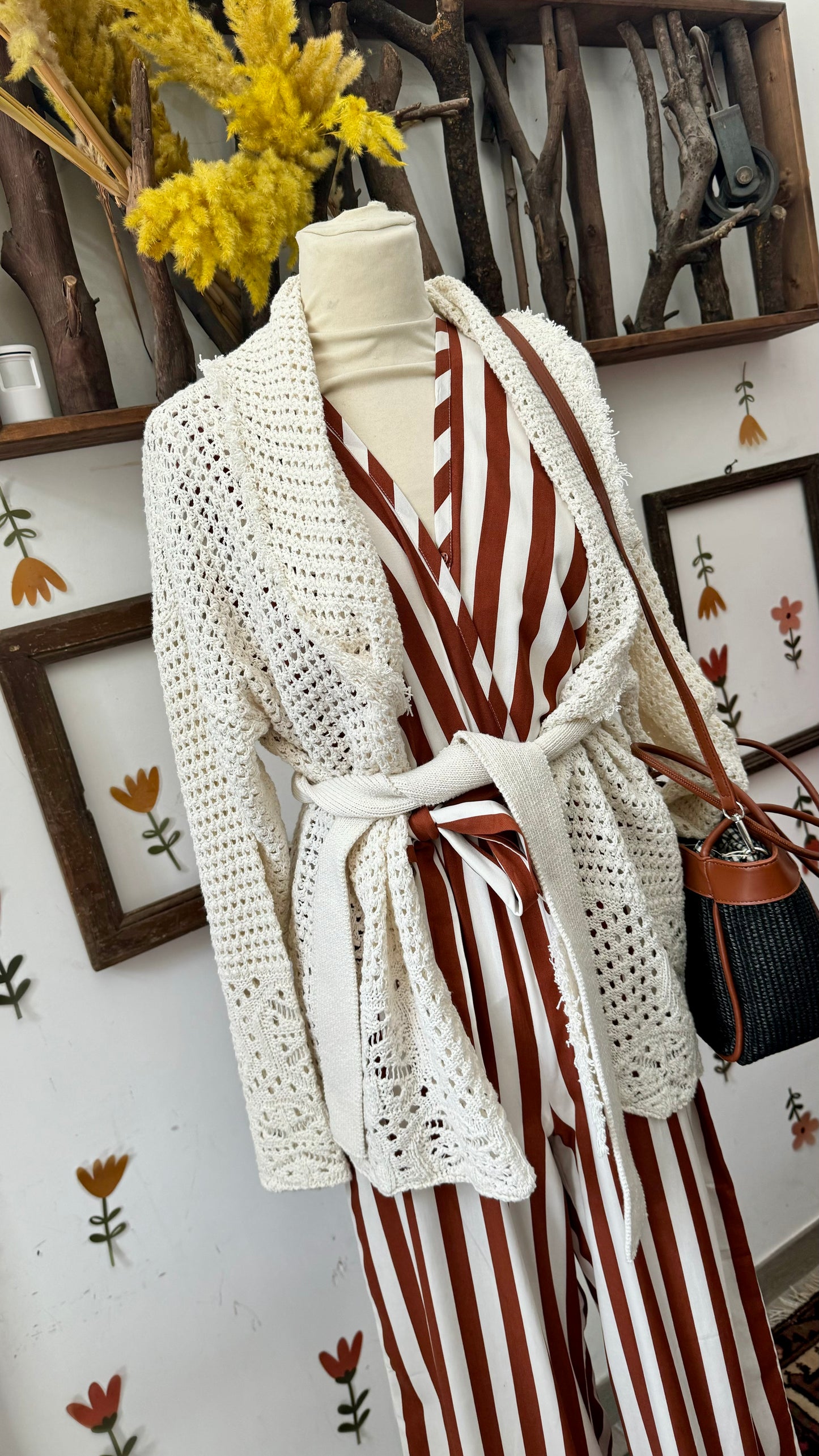 Cardigan uncinetto