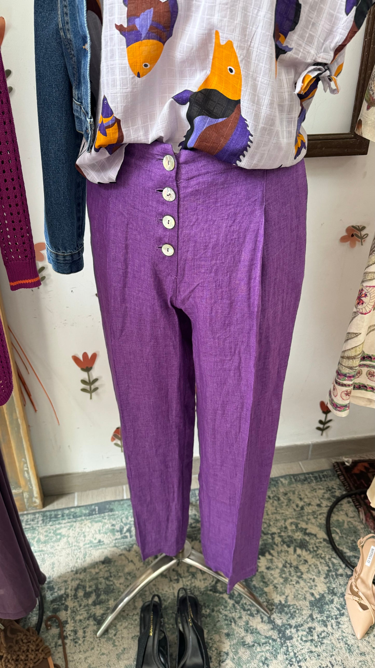 Pantalone lino