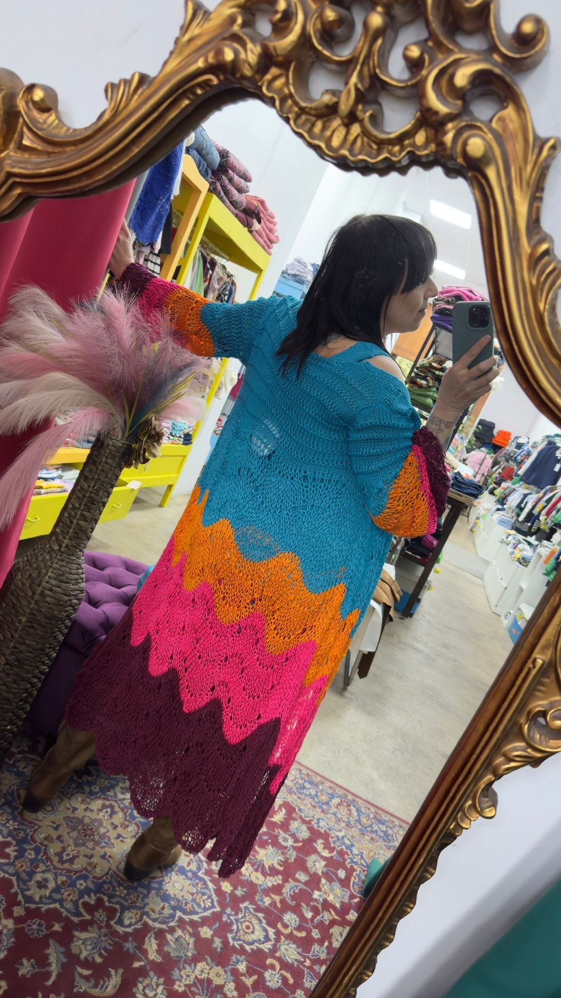 Cardigan uncinetto