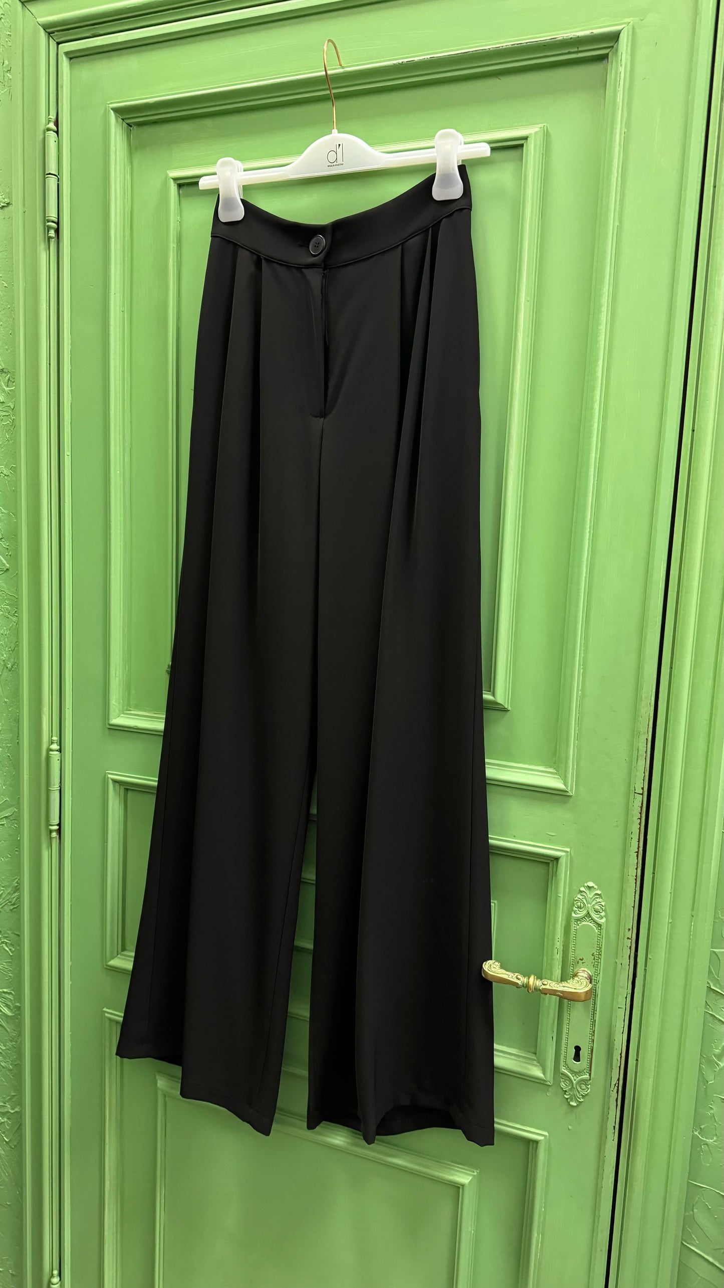 Pantalone palazzo liscio
