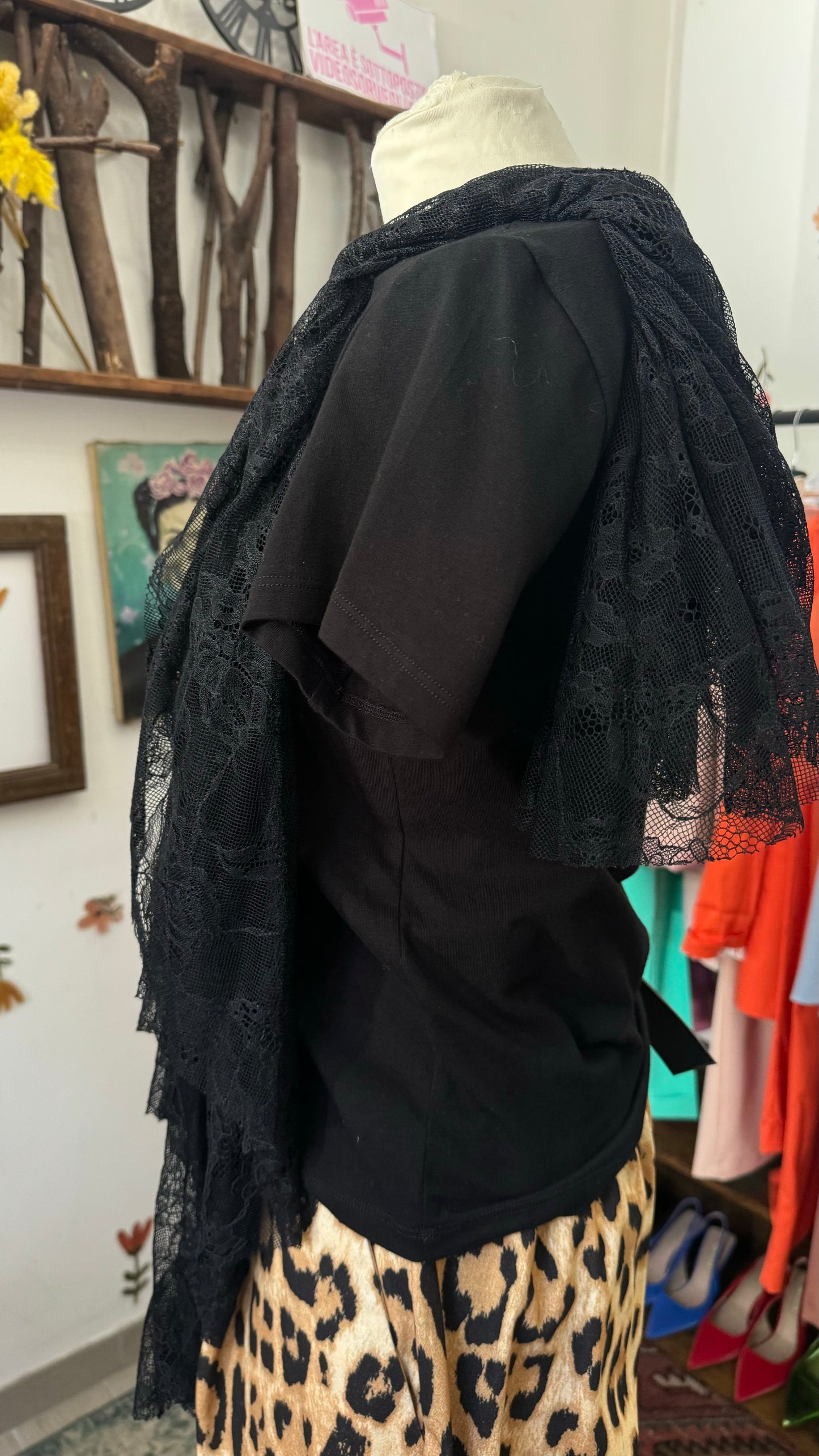 T-shirt pizzo