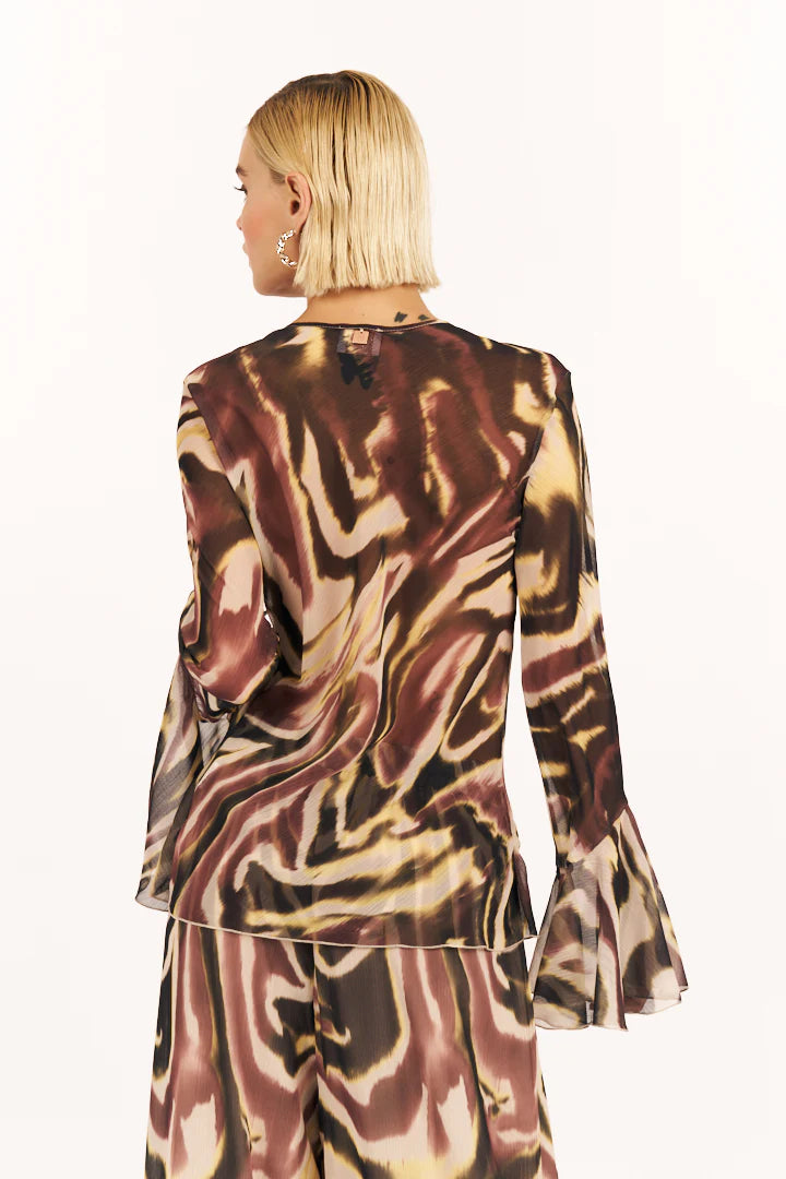 Camicia animalier