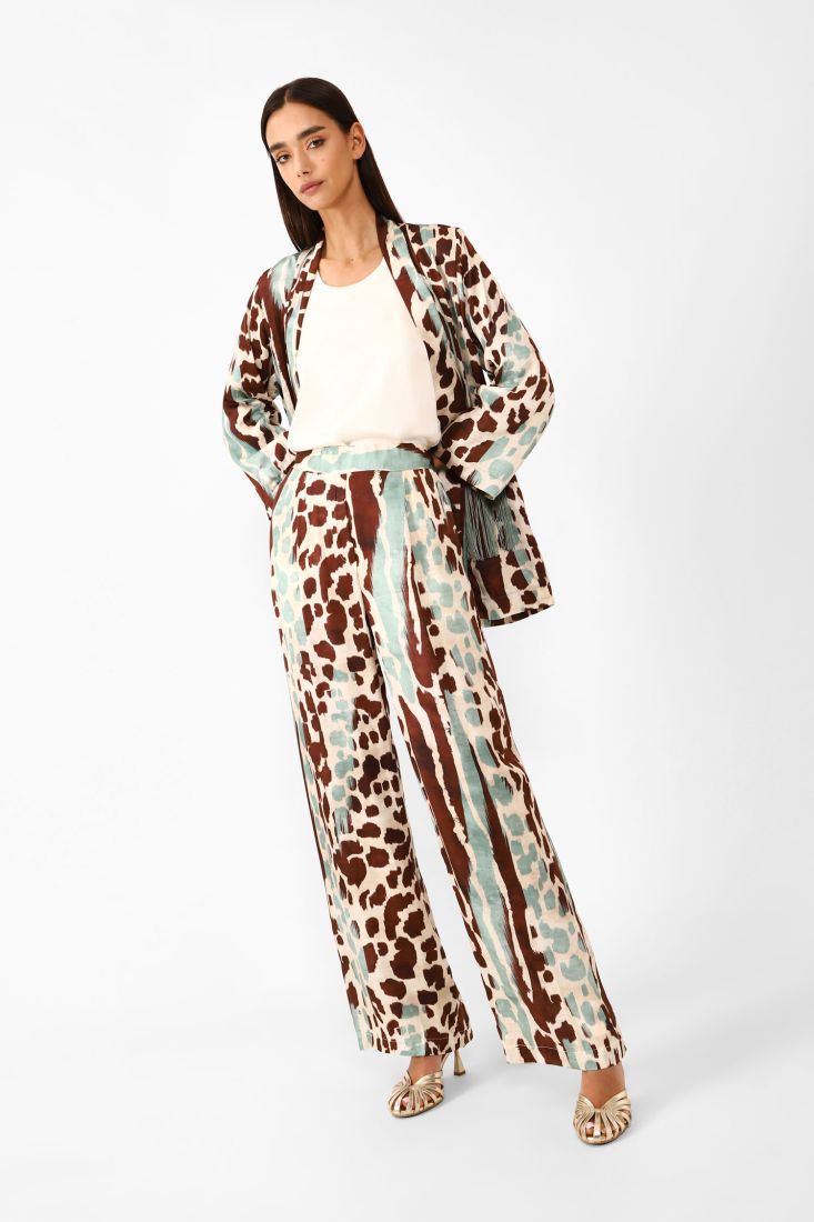 Pantalone animalier