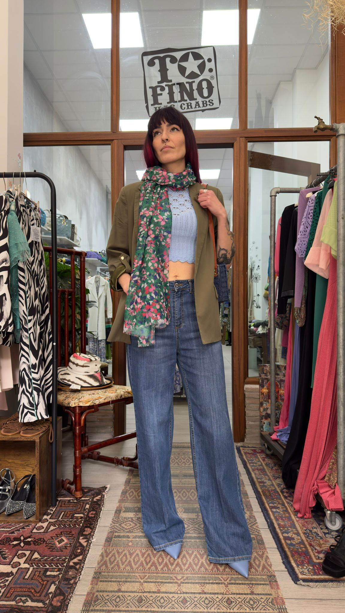 Jeans palazzo