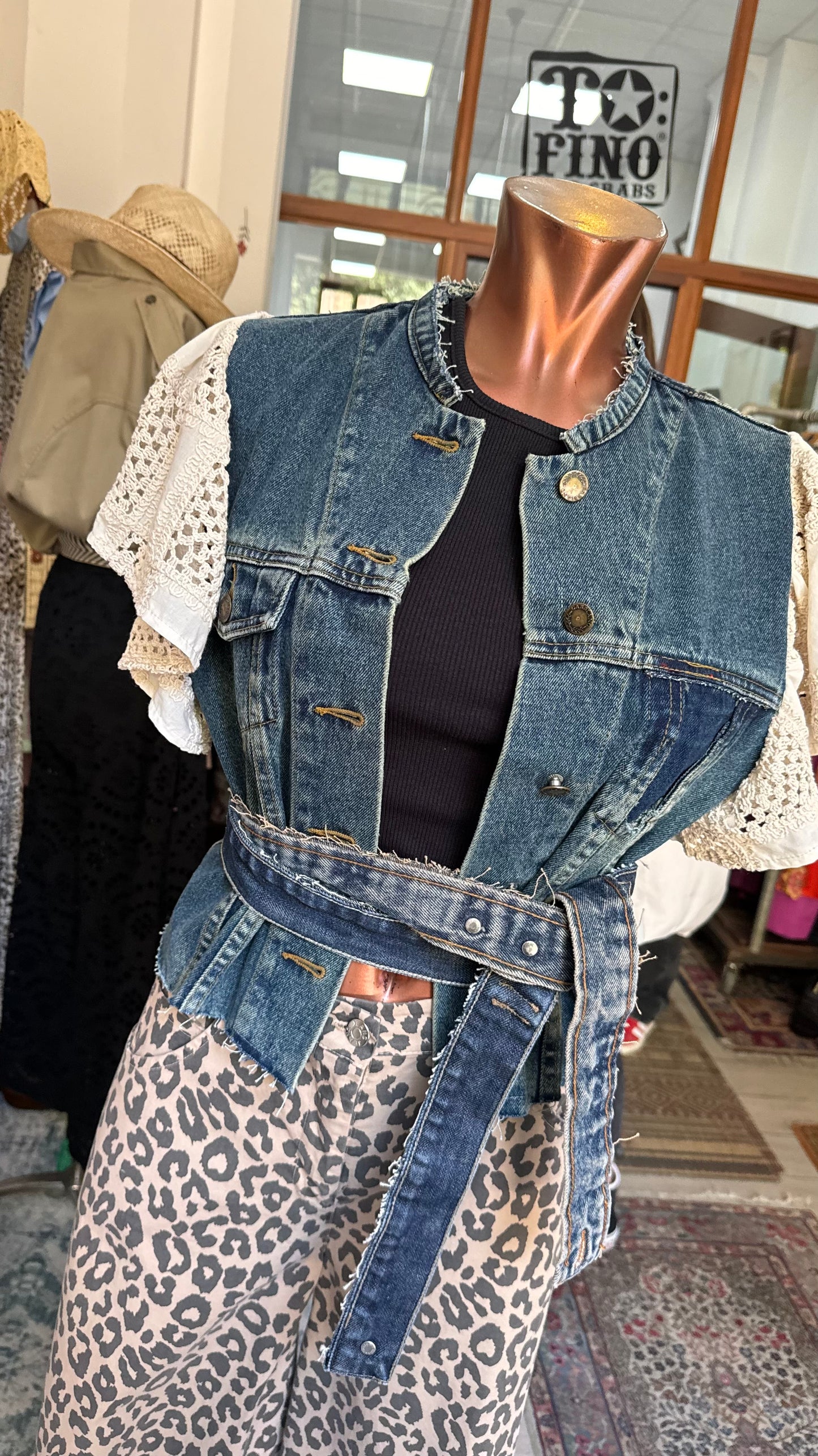 Gilet in jeans