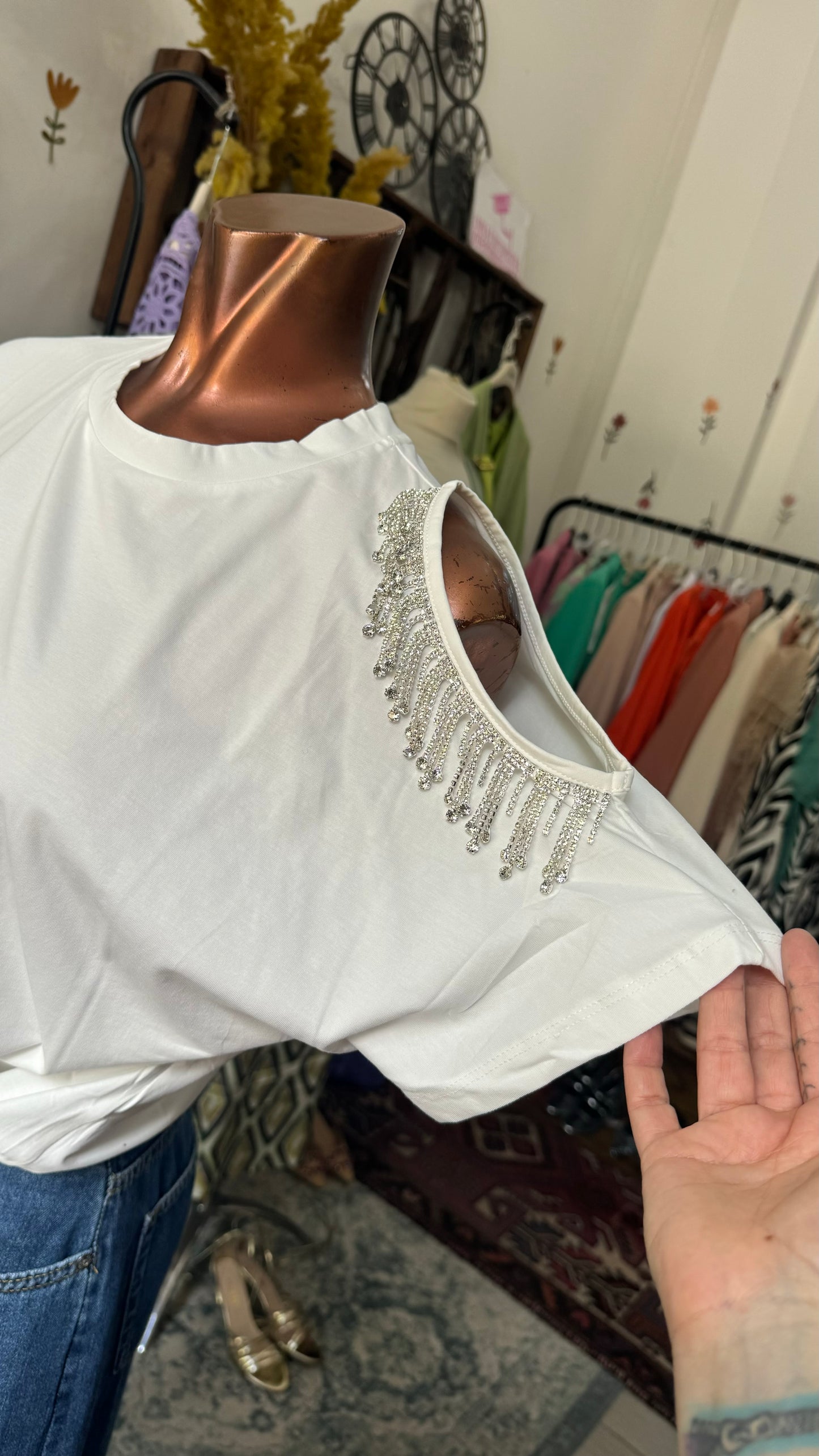 T-shirt strass