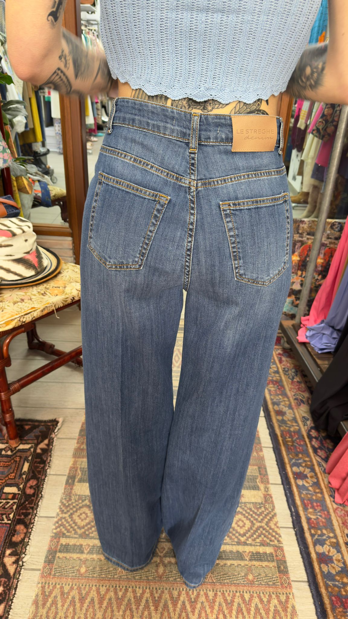 Jeans palazzo