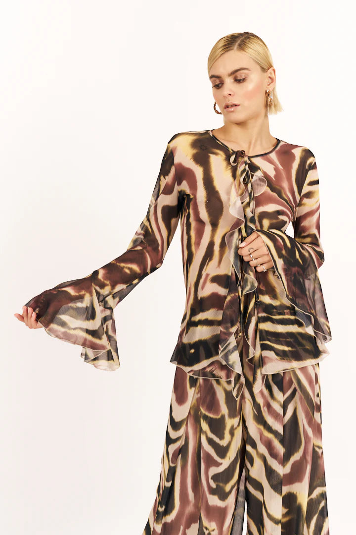 Camicia animalier