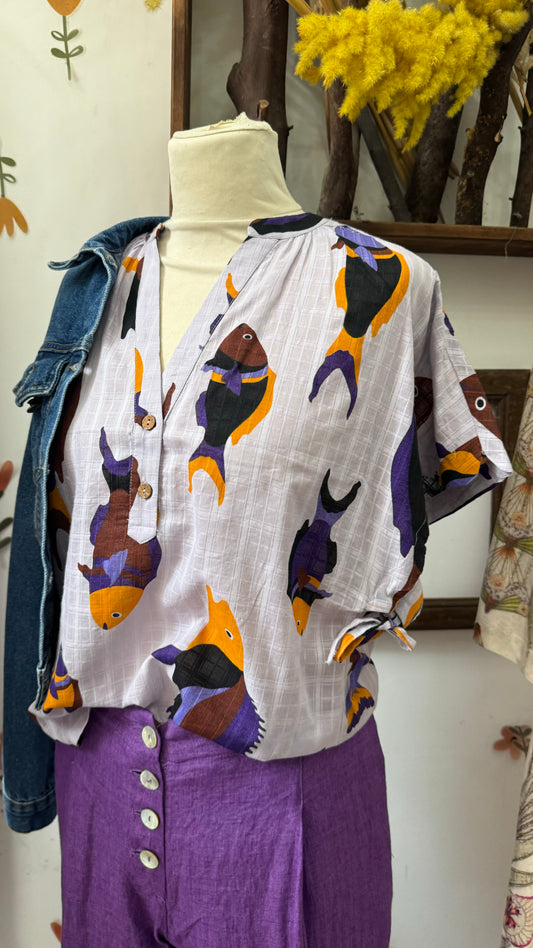 Camicia pesci