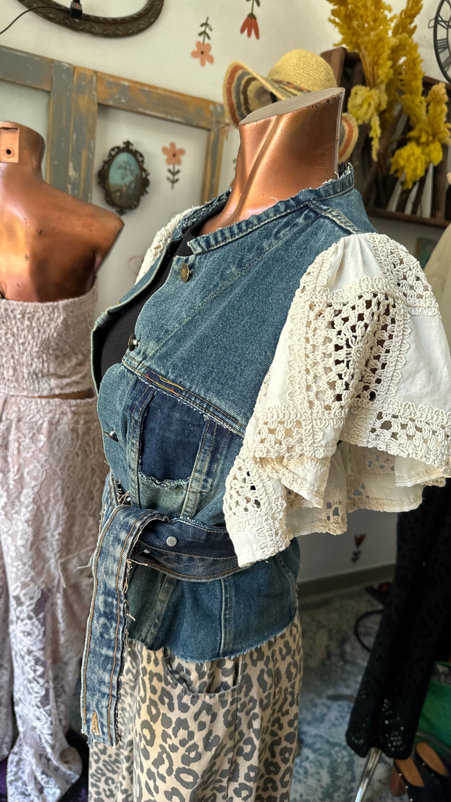 Gilet in jeans