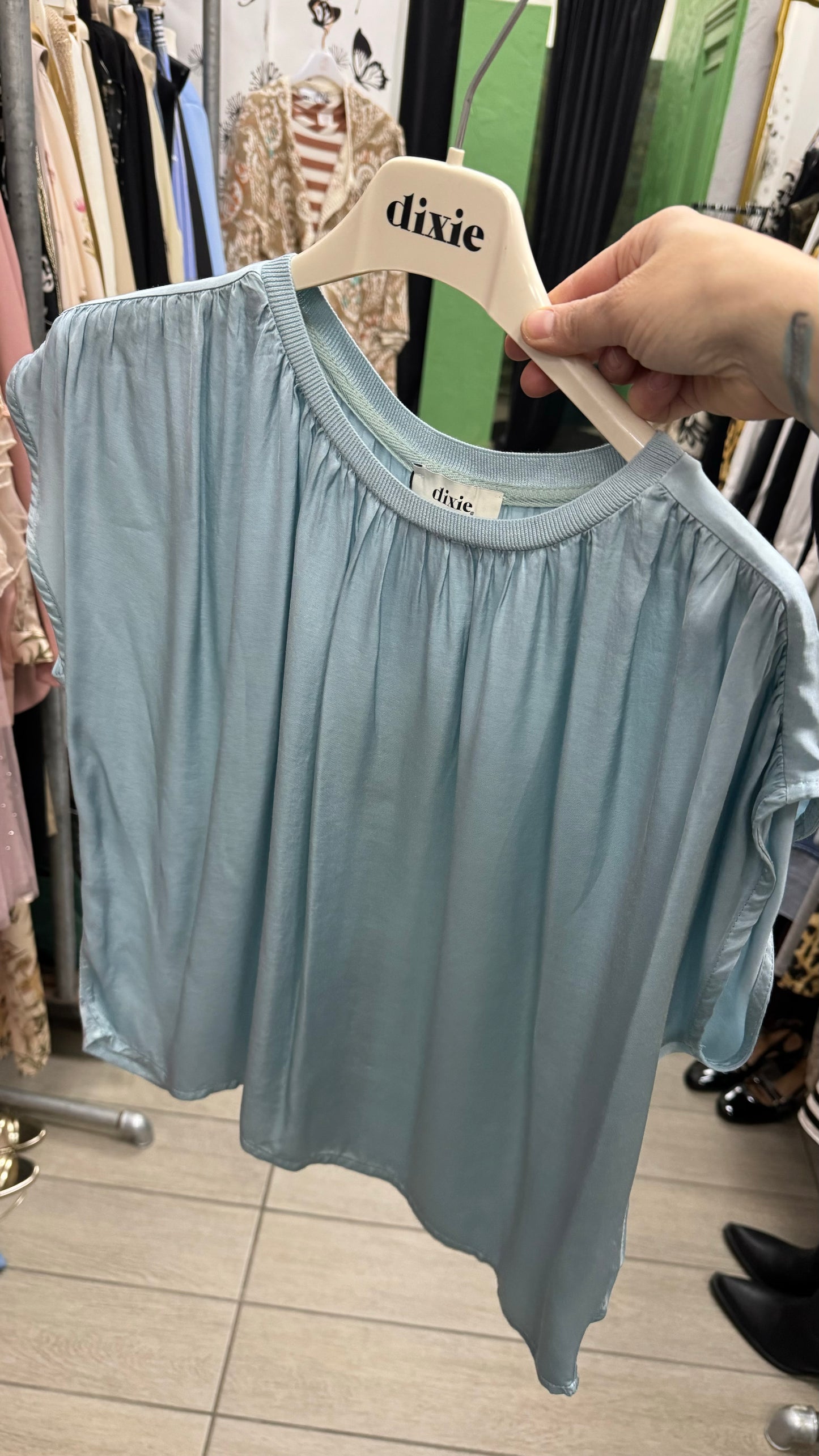 Blusa manica corta