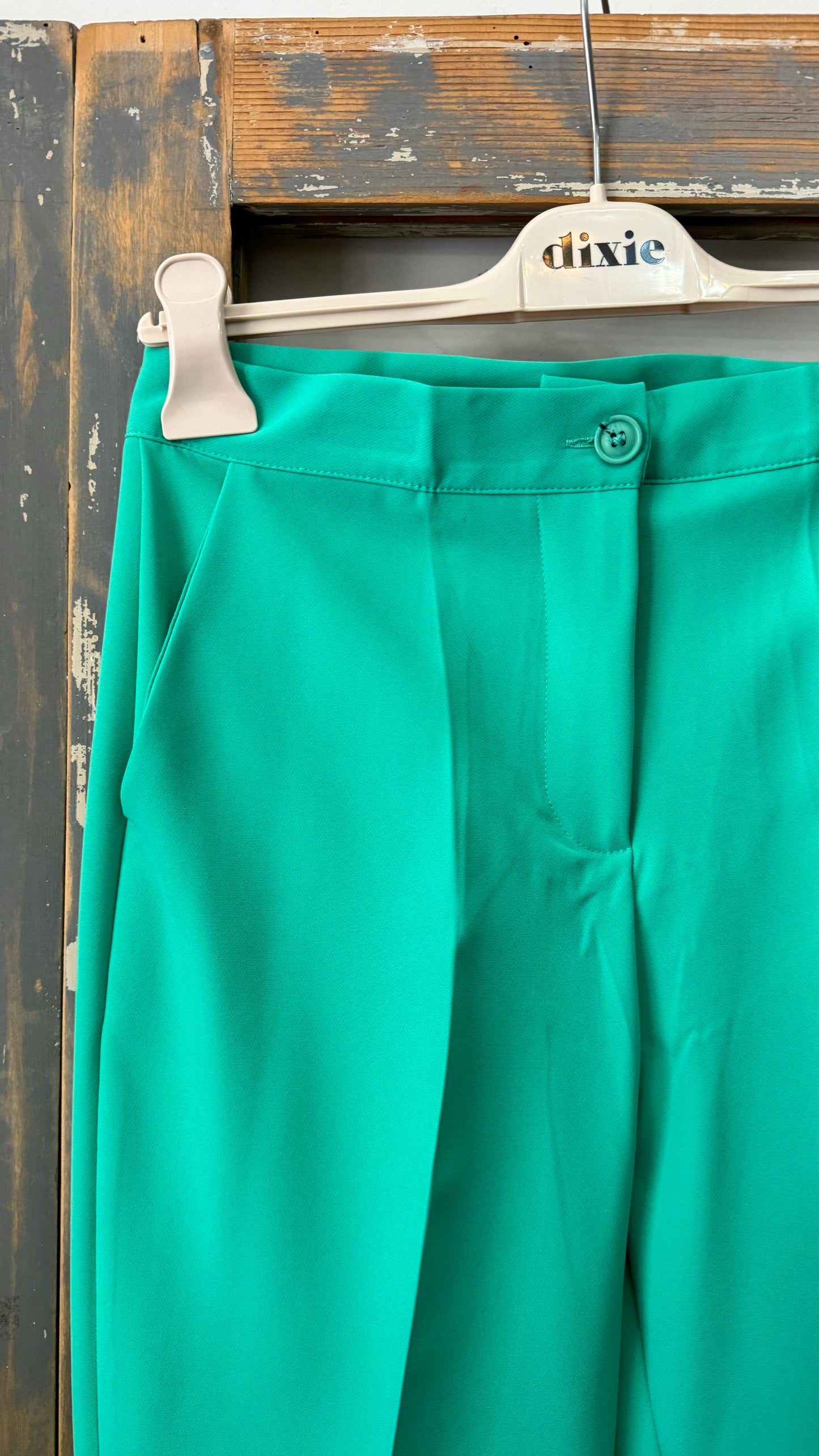 Pantalone verde acqua