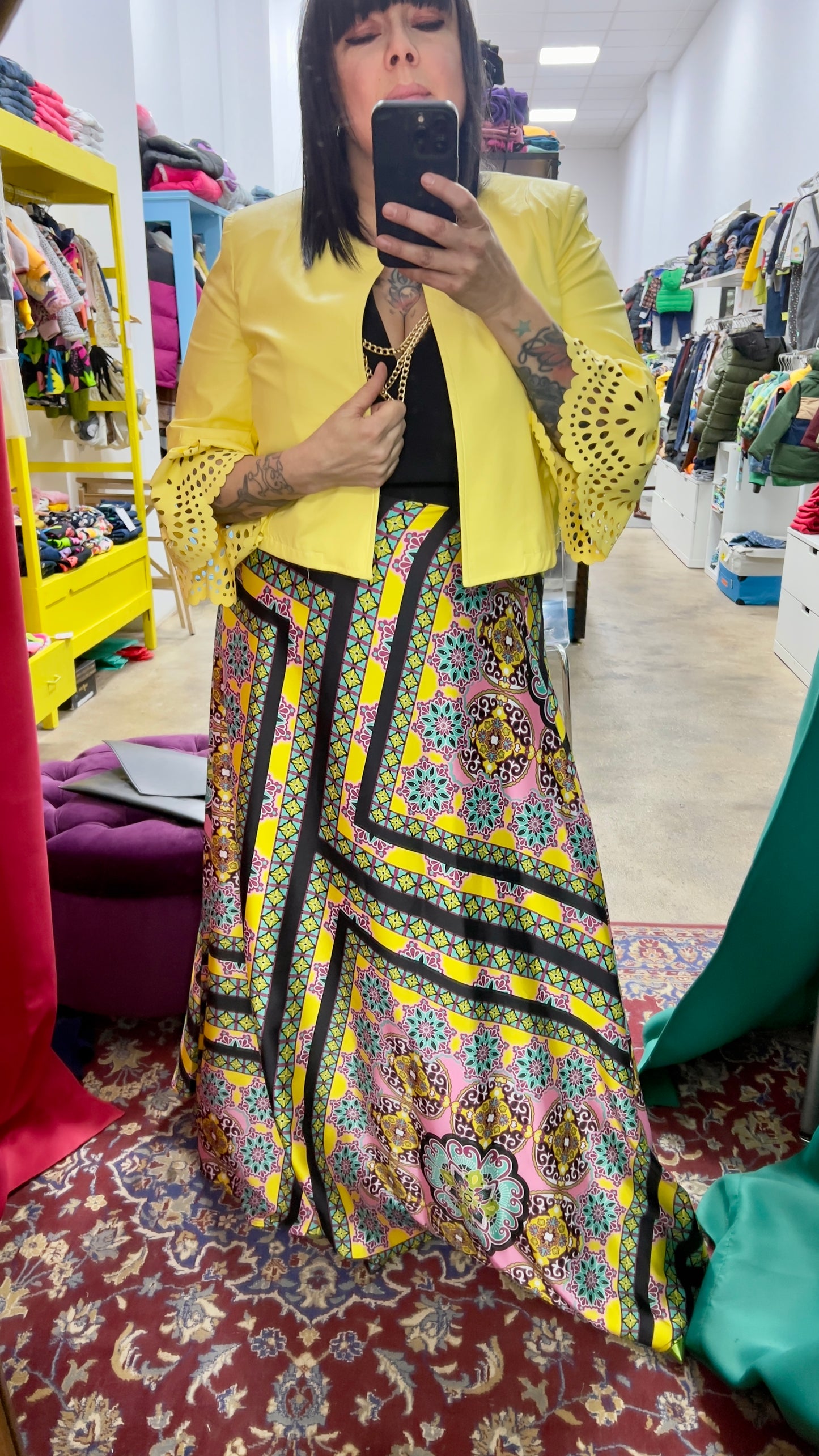 Abito fantasia Versace