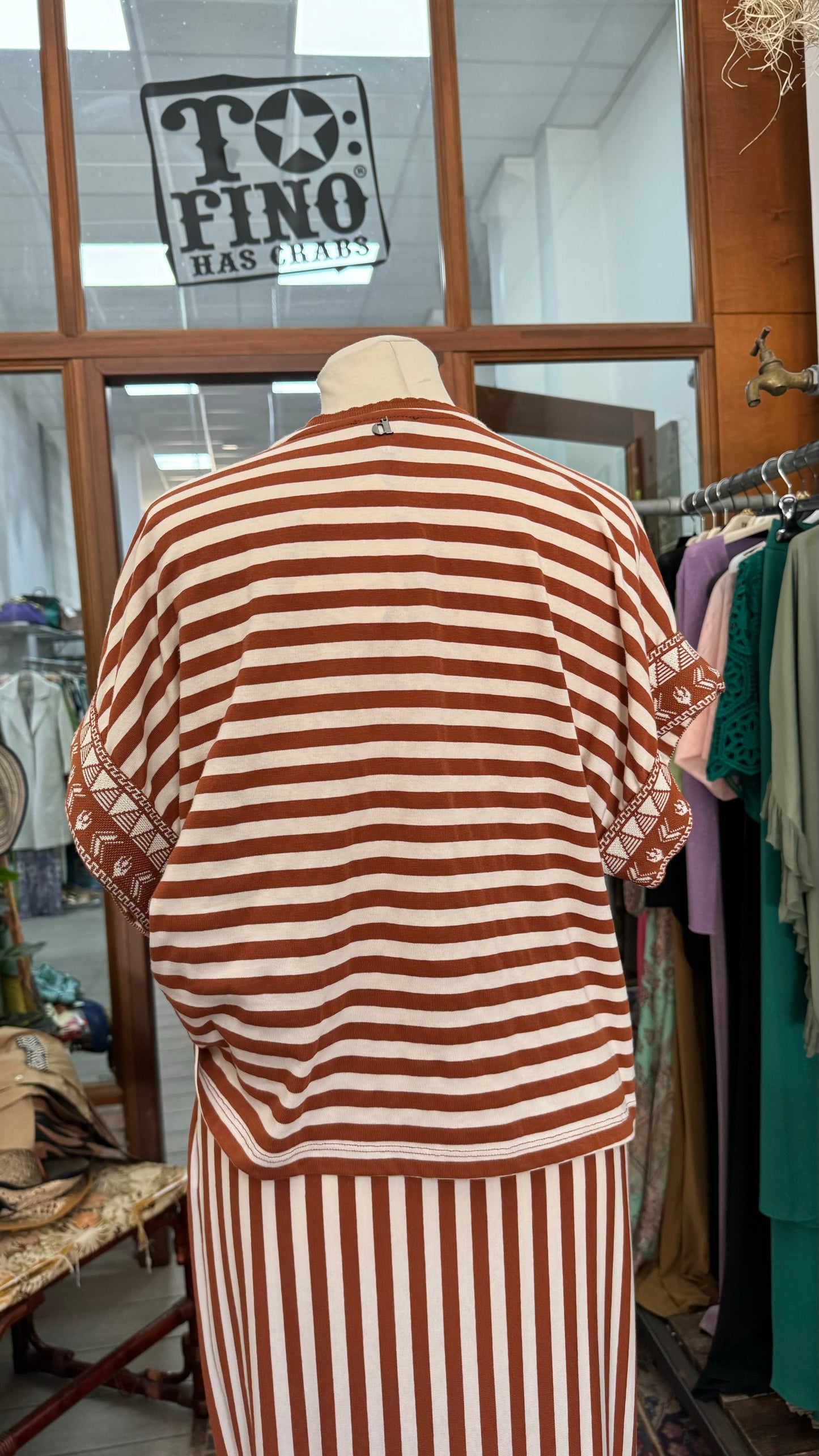 T-shirt a righe