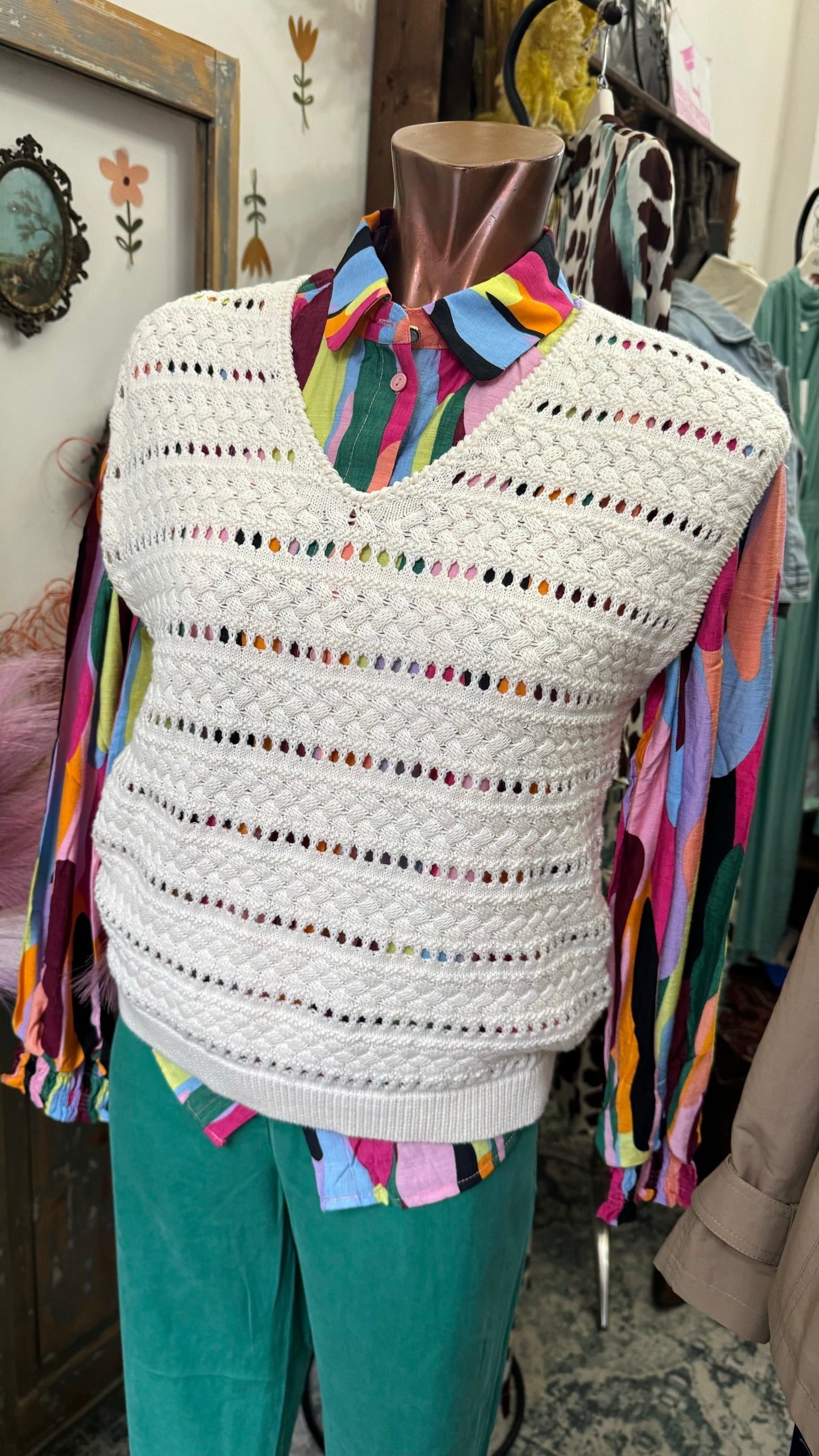 Gilet uncinetto