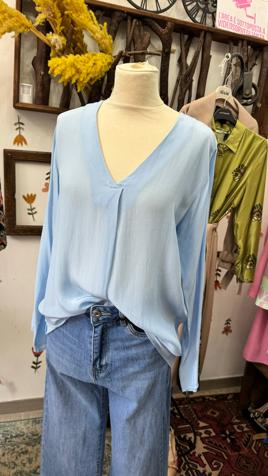 Camicia scollo a V