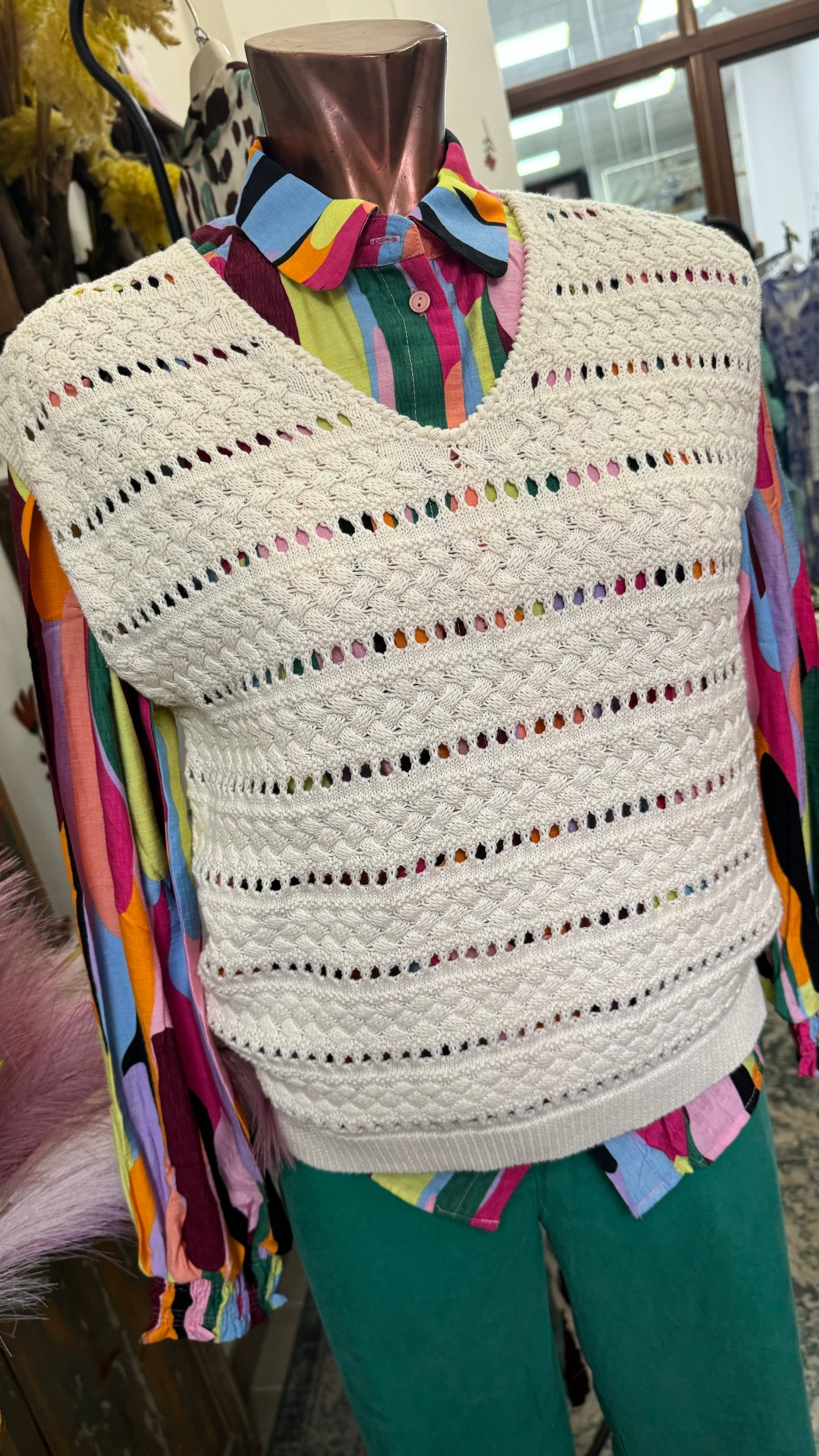 Gilet uncinetto
