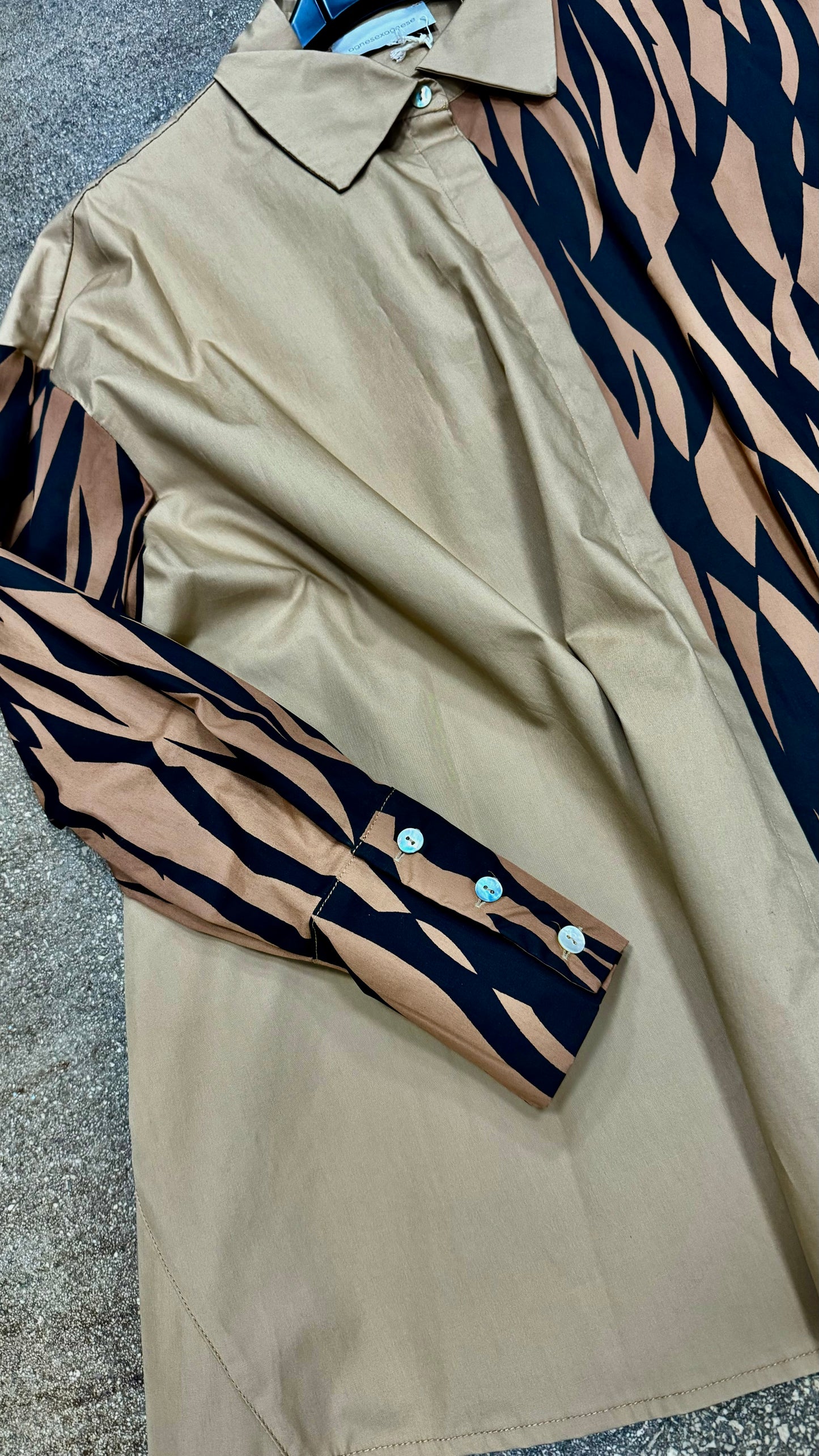Camicia zebrata