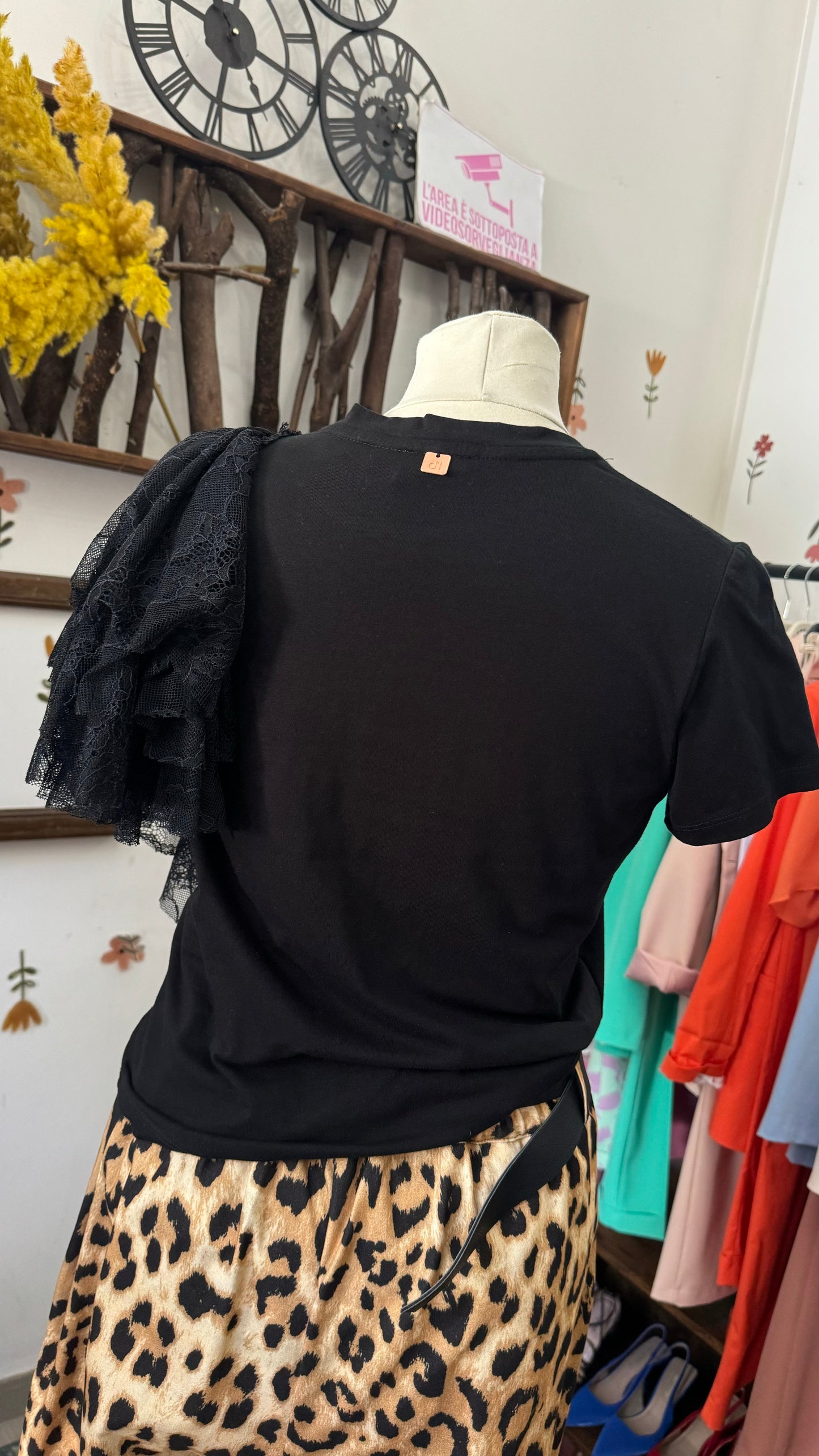 T-shirt pizzo