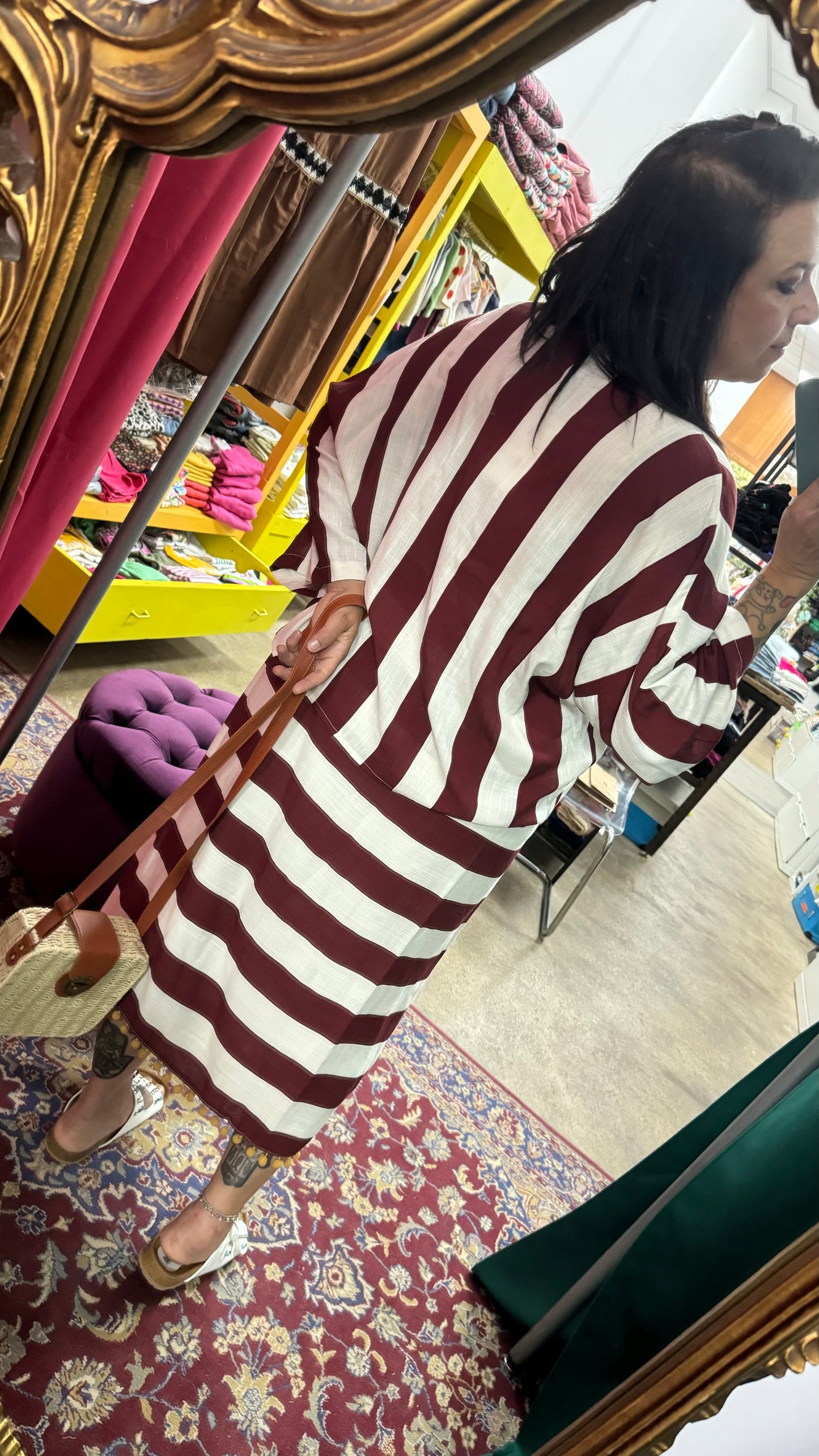 Camicia a righe