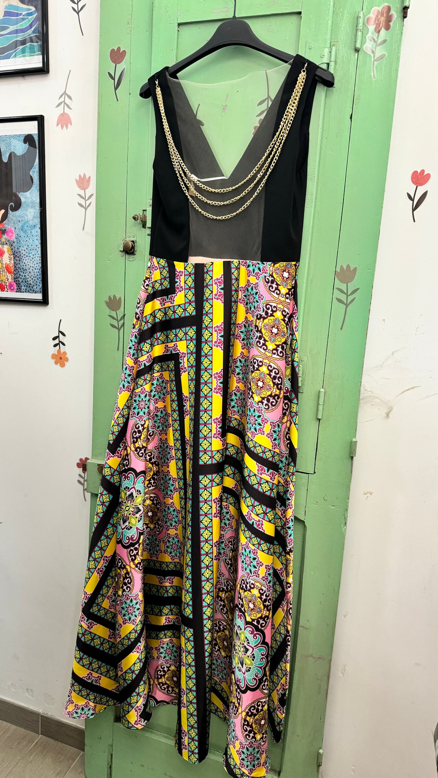 Abito fantasia Versace