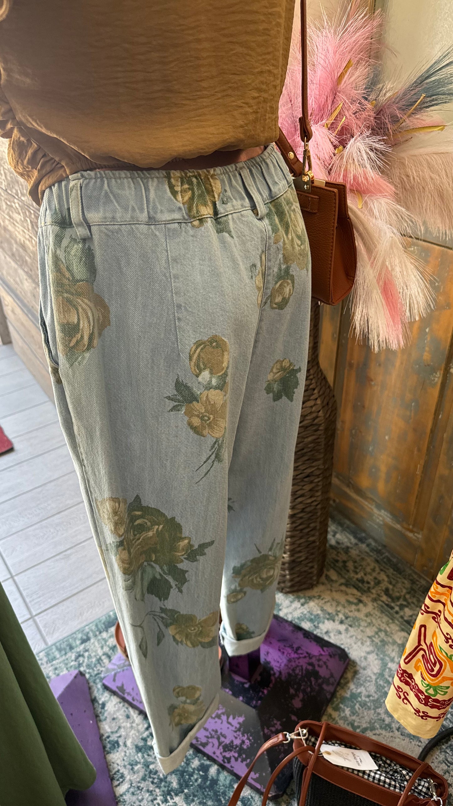Jeans fiori