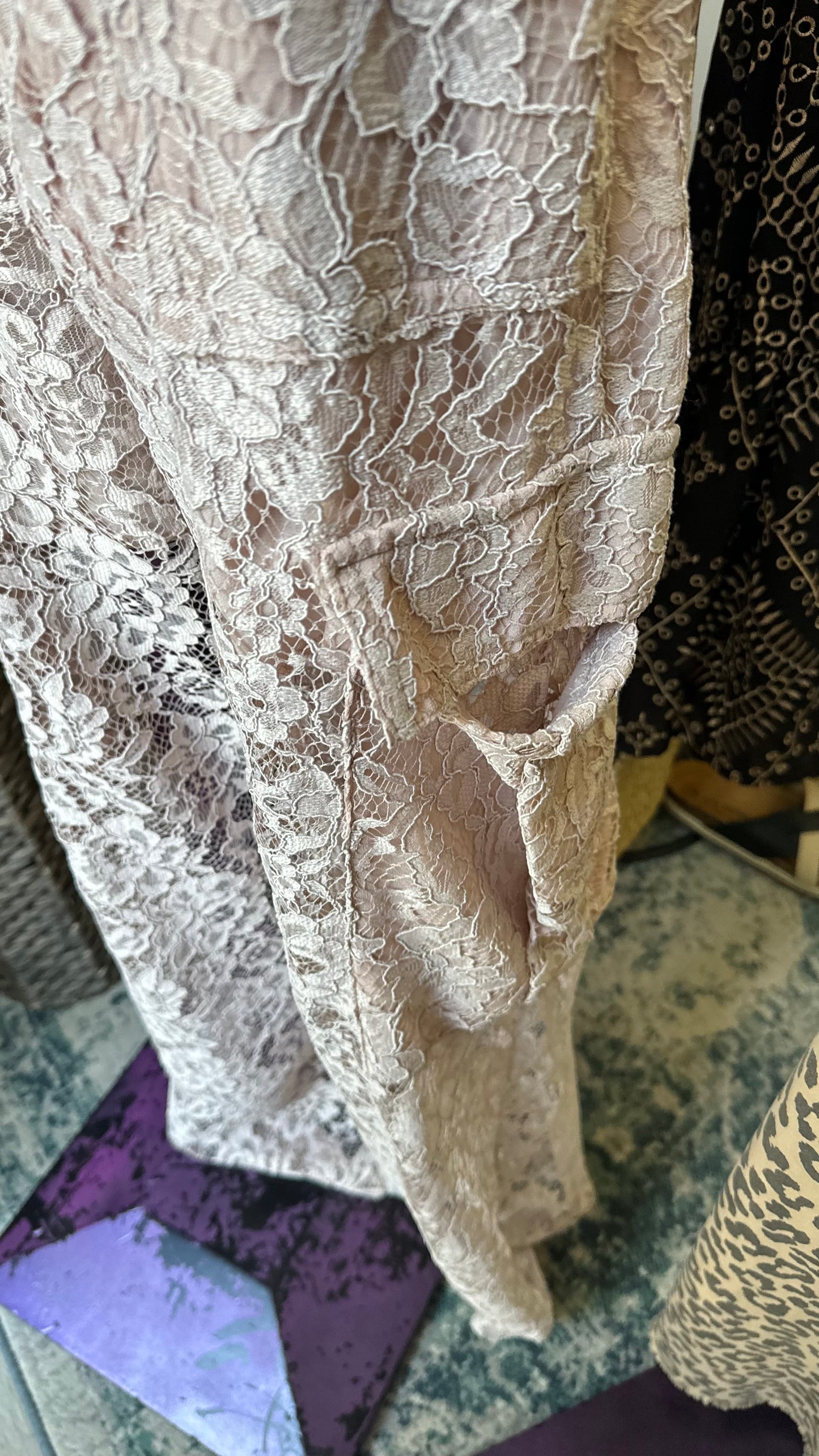 Pantalone in pizzo
