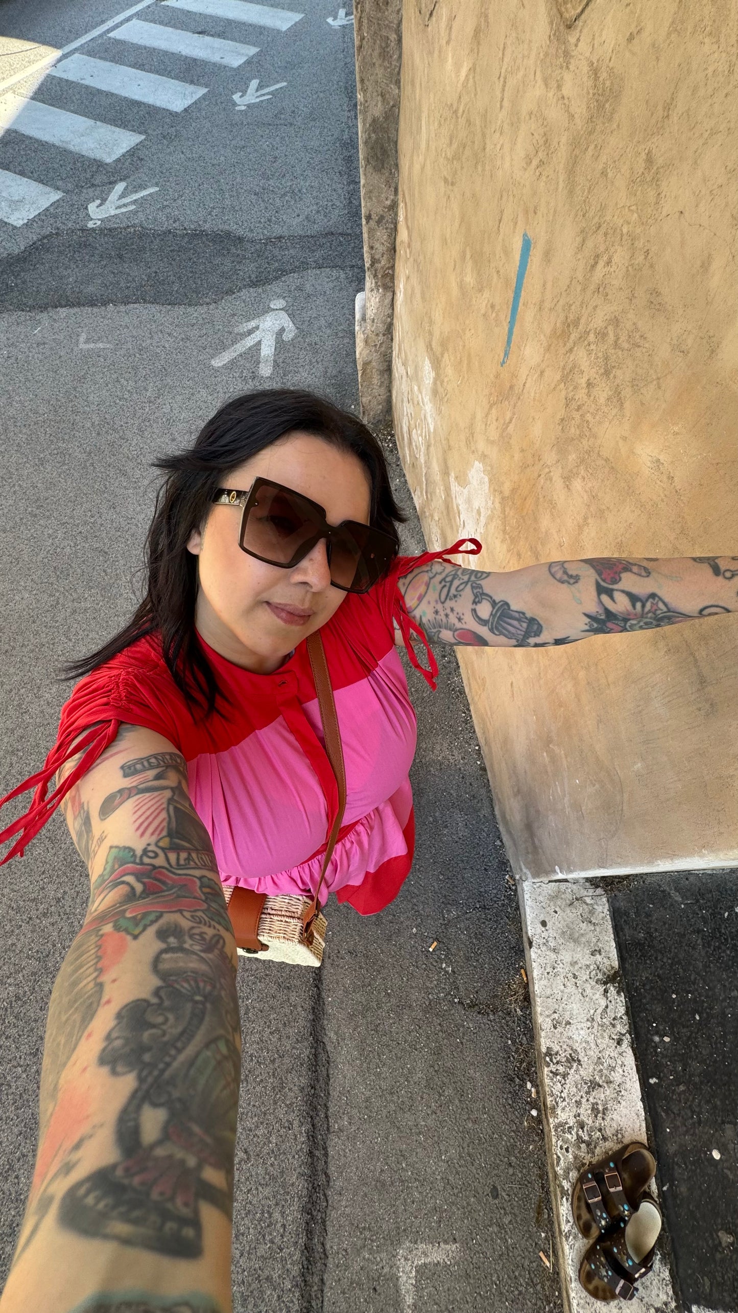 Abito rosa/fucsia