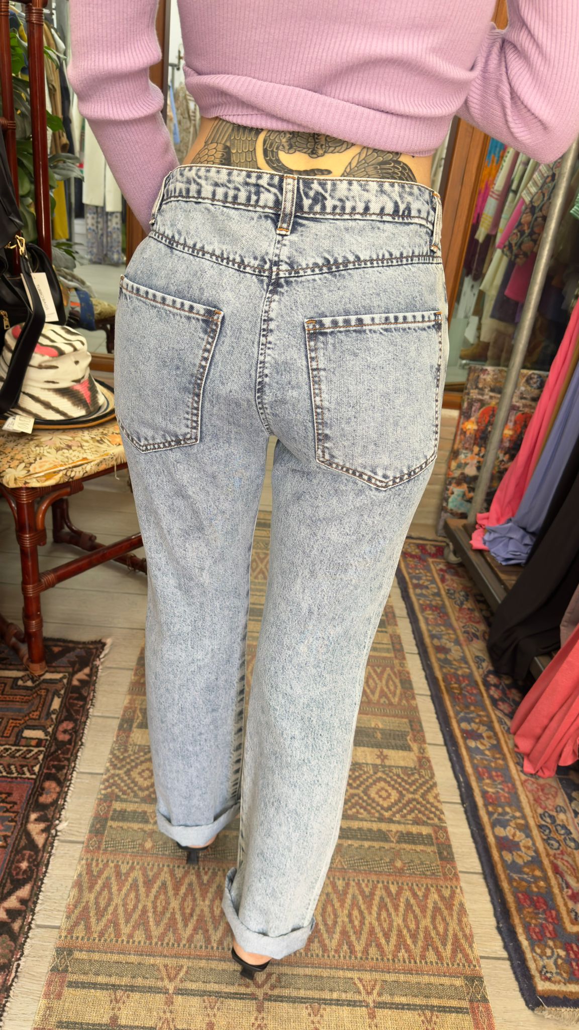 Jeans bleach