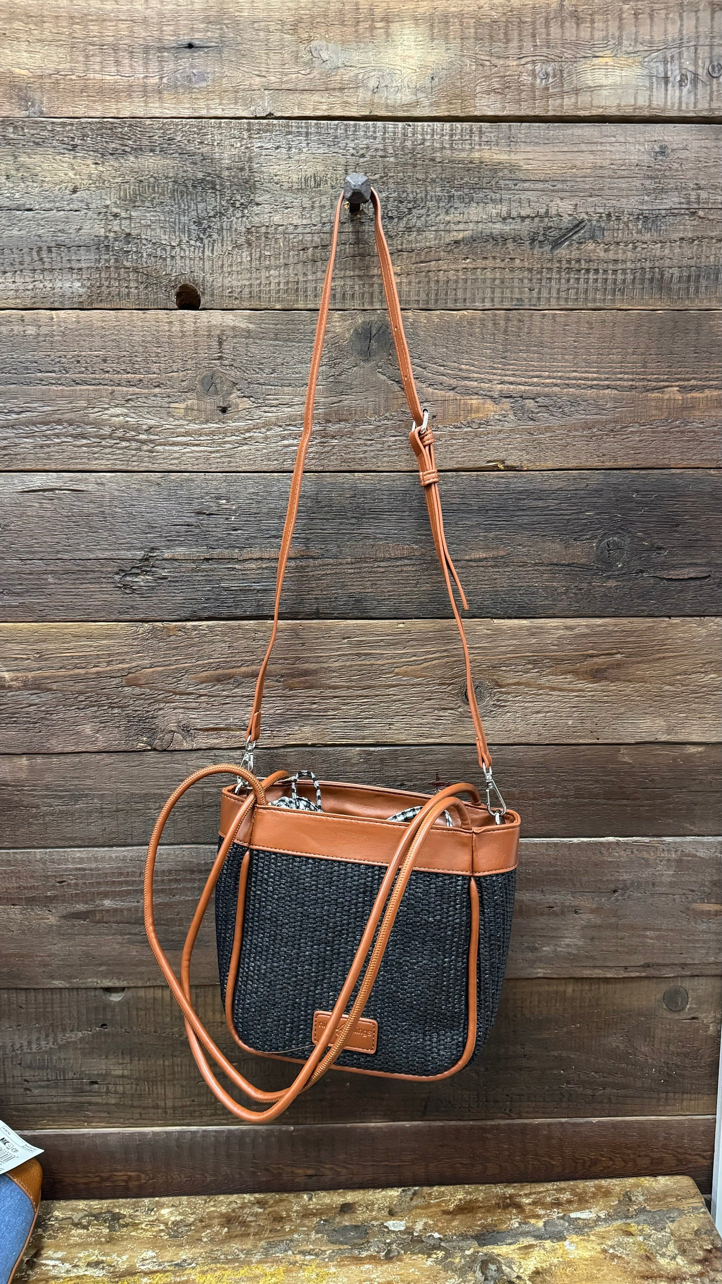 Bauletto in rafia