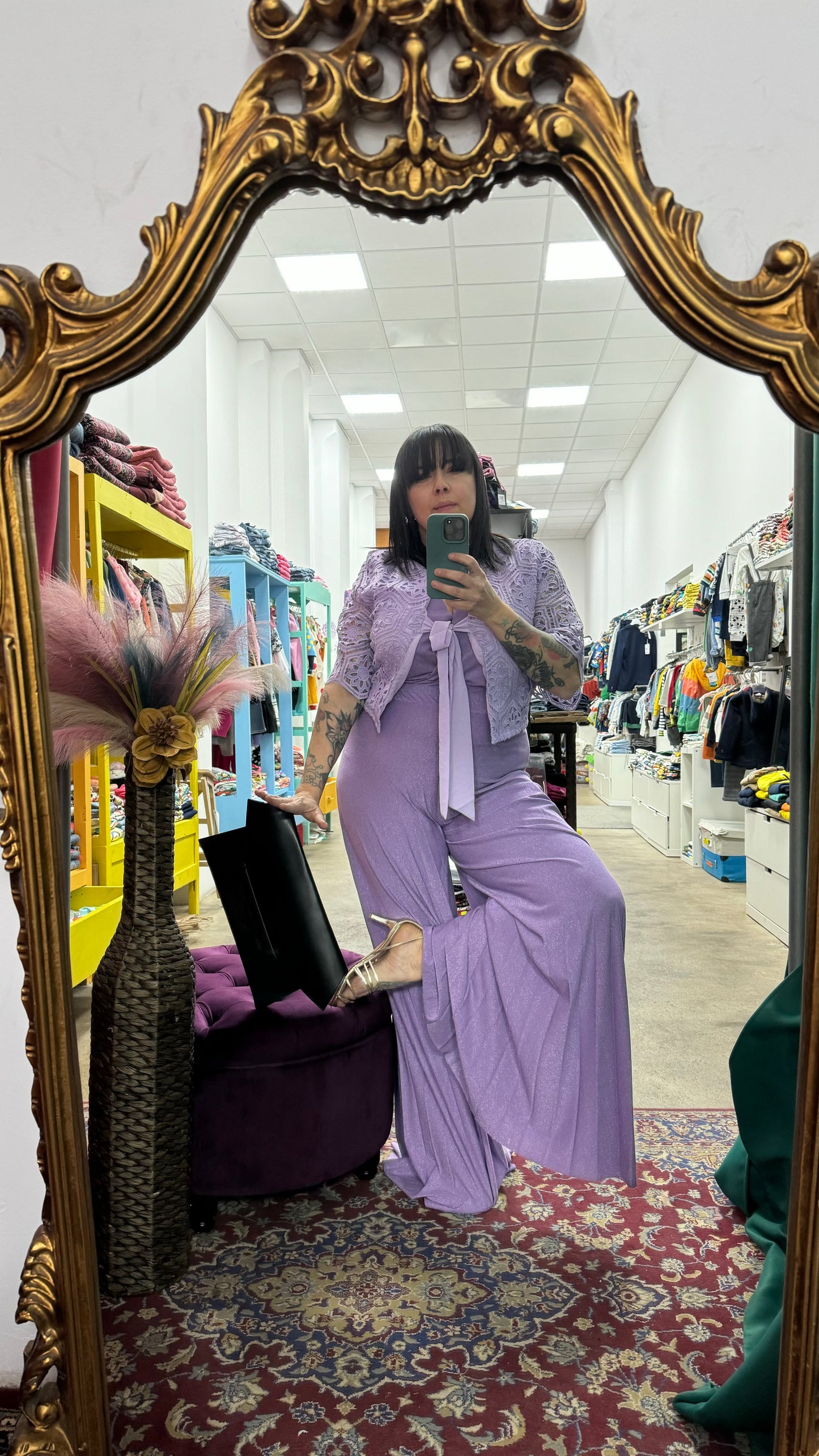 Tuta in lurex